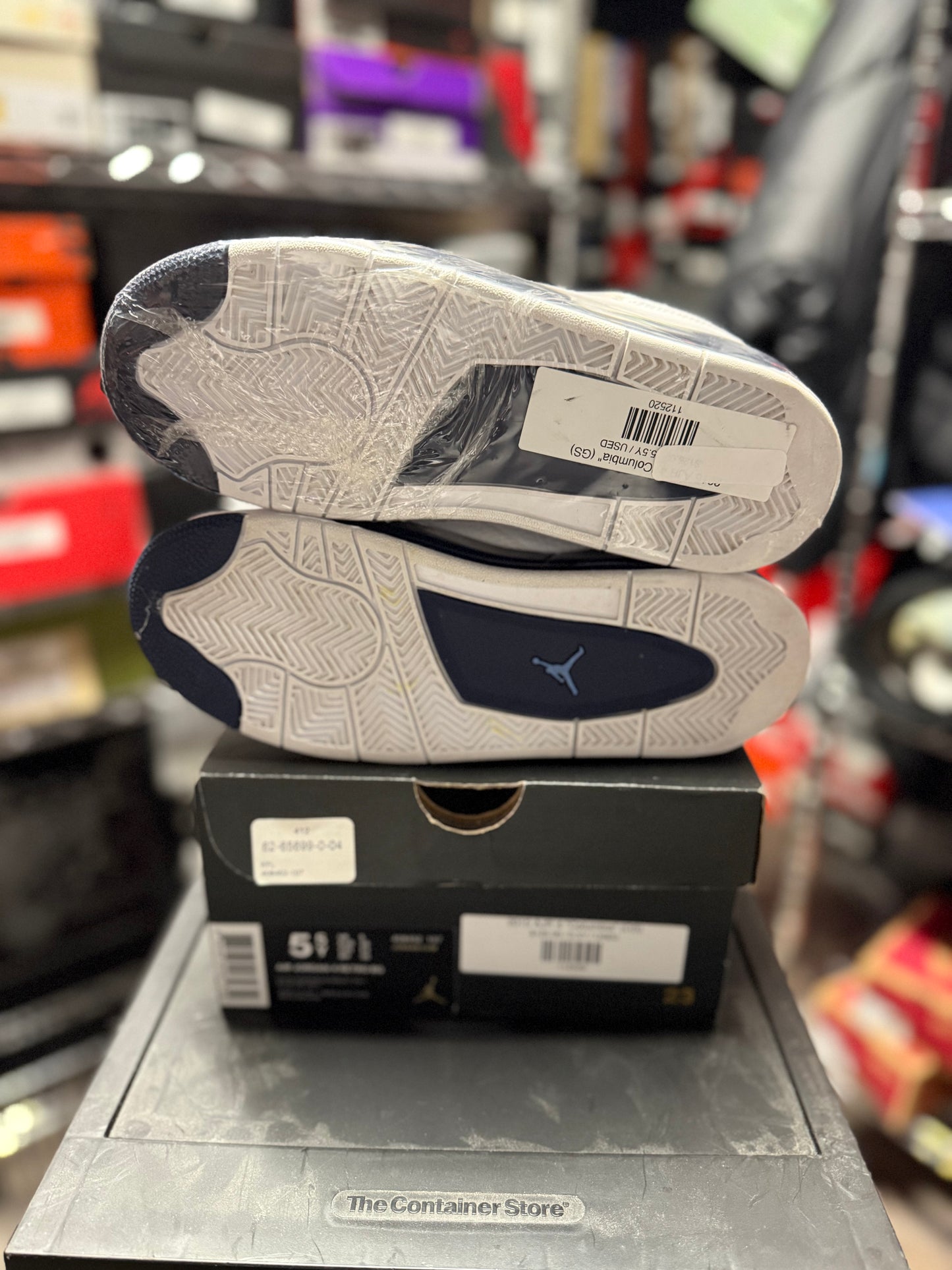 2015 Air Jordan Retro 4 "Columbia" (GS)
