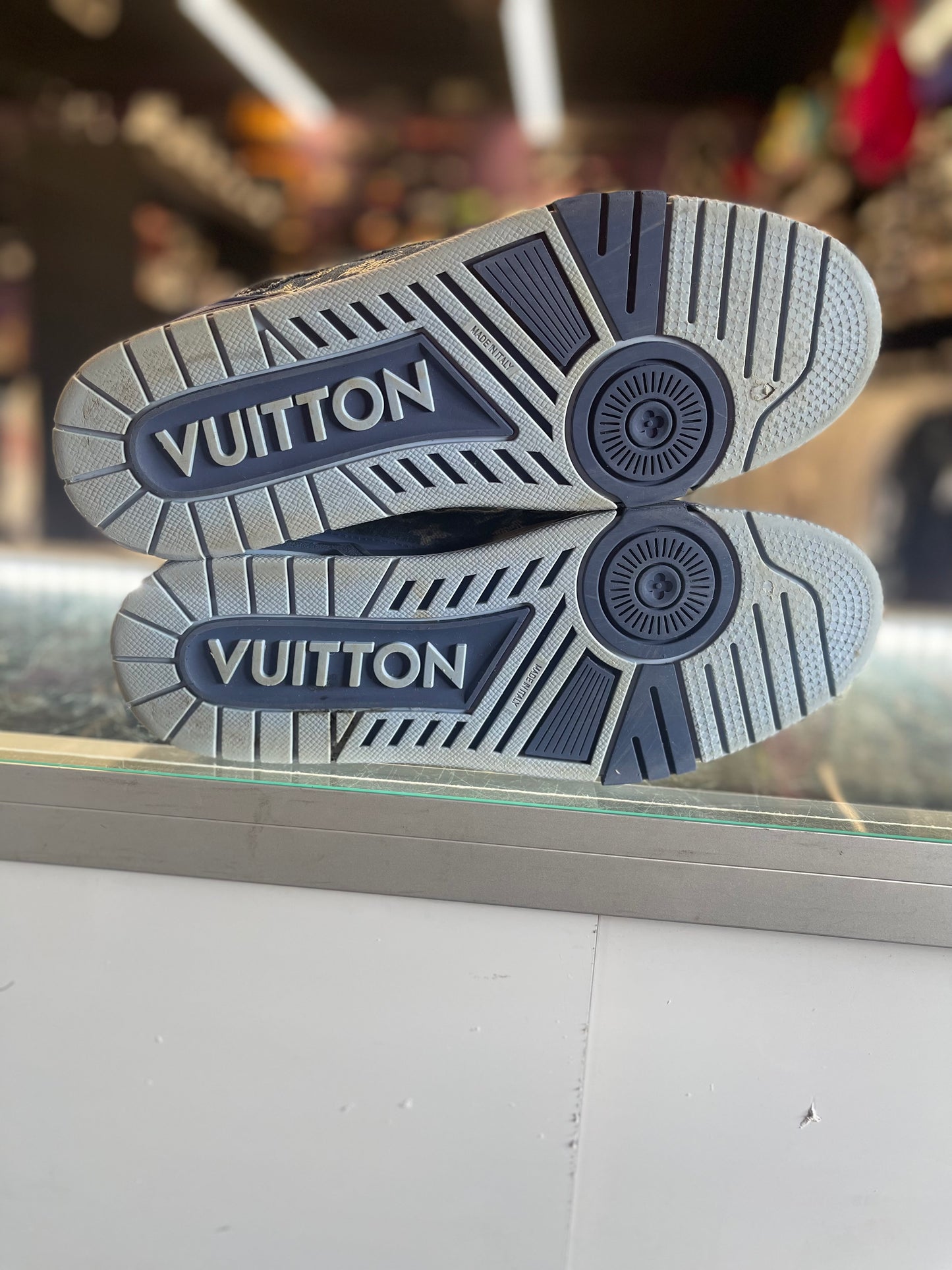 Louis Vuitton Trainer Monogram Denim Blue Virgil Abloh
