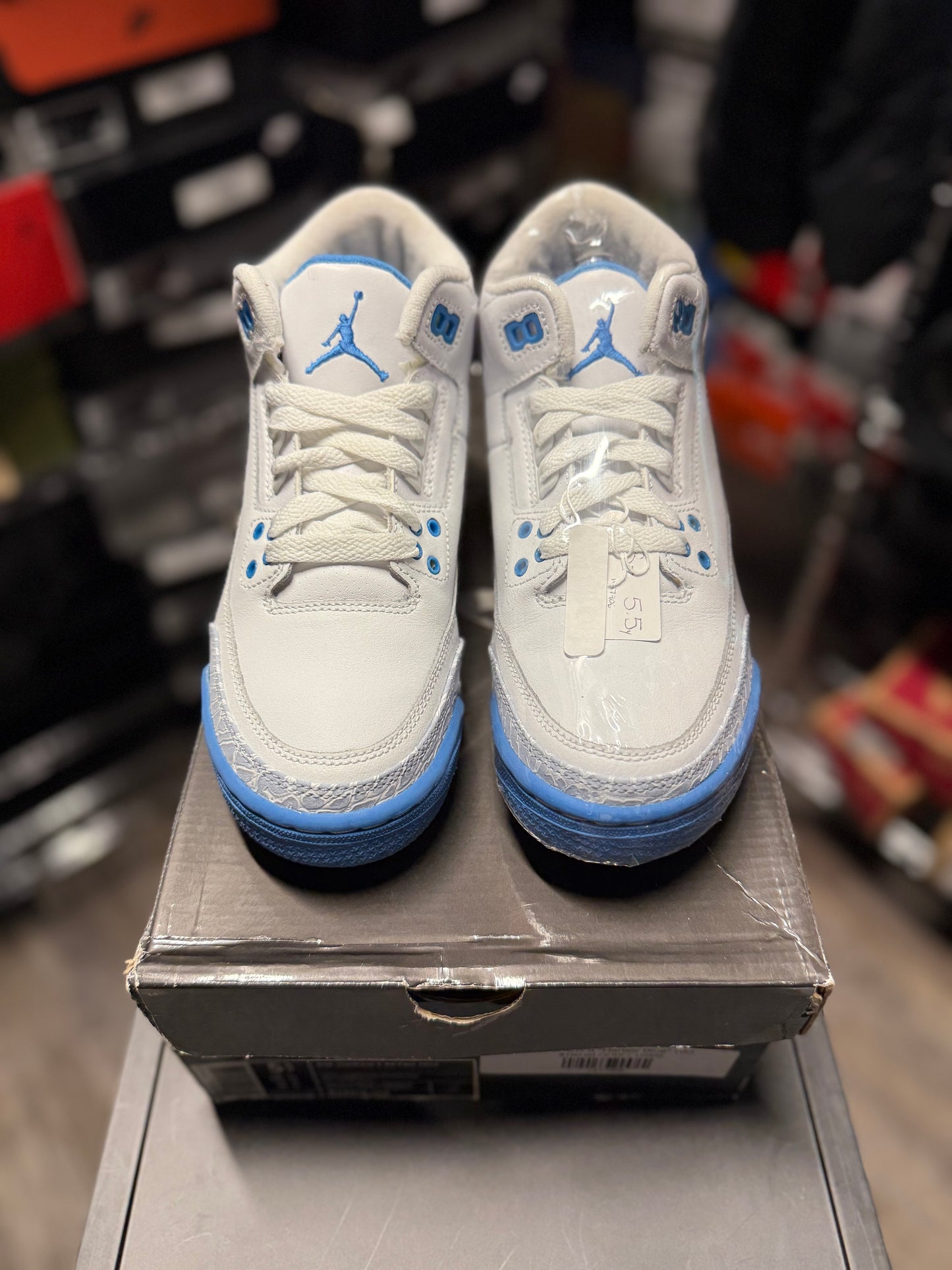 2007 Air Jordan Retro 3 "Harbor Blue" (W)