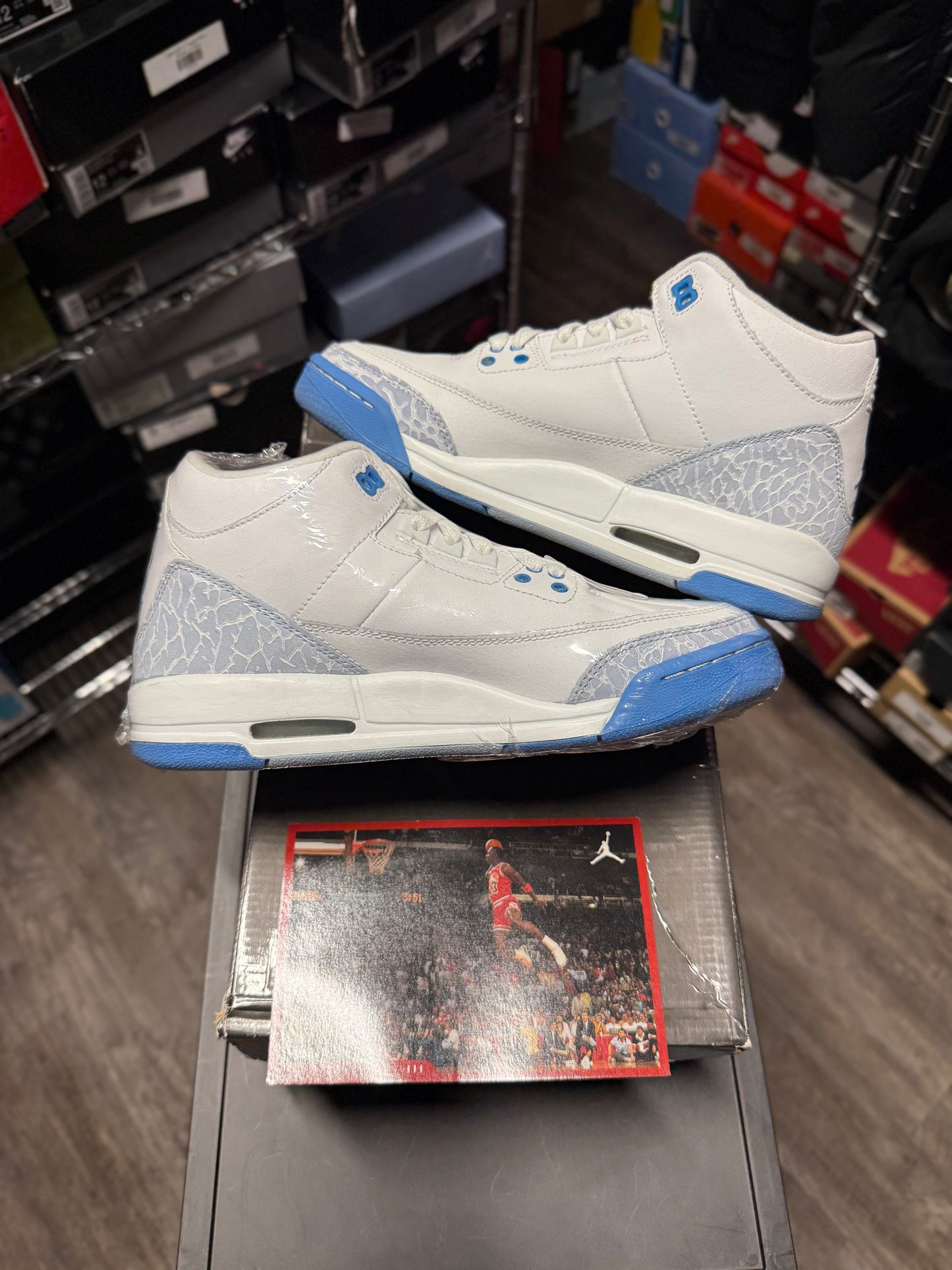2007 Air Jordan Retro 3 "Harbor Blue" (W)