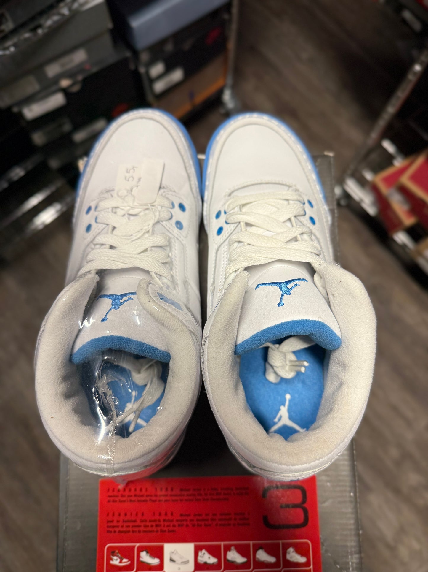 2007 Air Jordan Retro 3 "Harbor Blue" (W)
