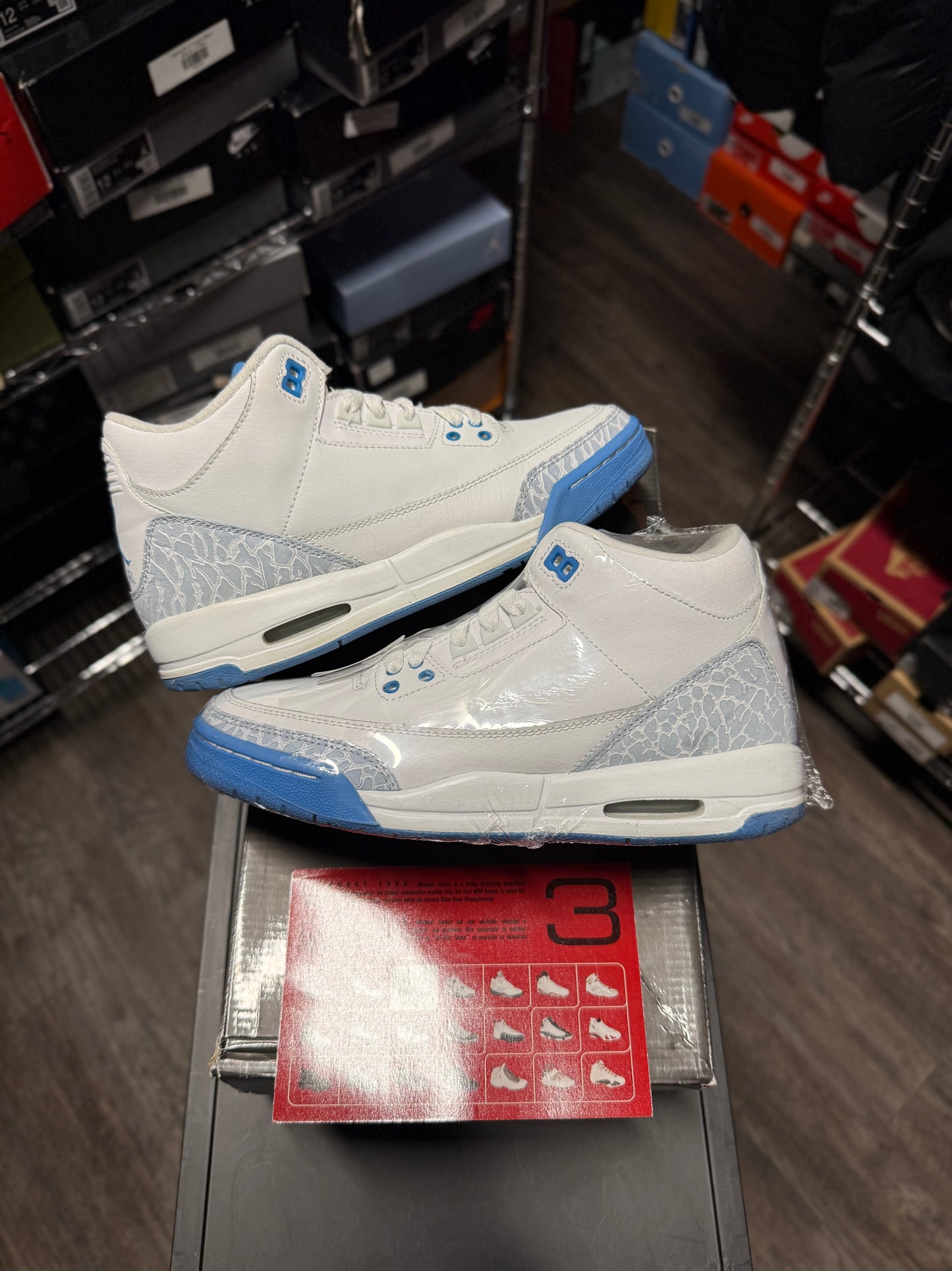 2007 Air Jordan Retro 3 "Harbor Blue" (W)