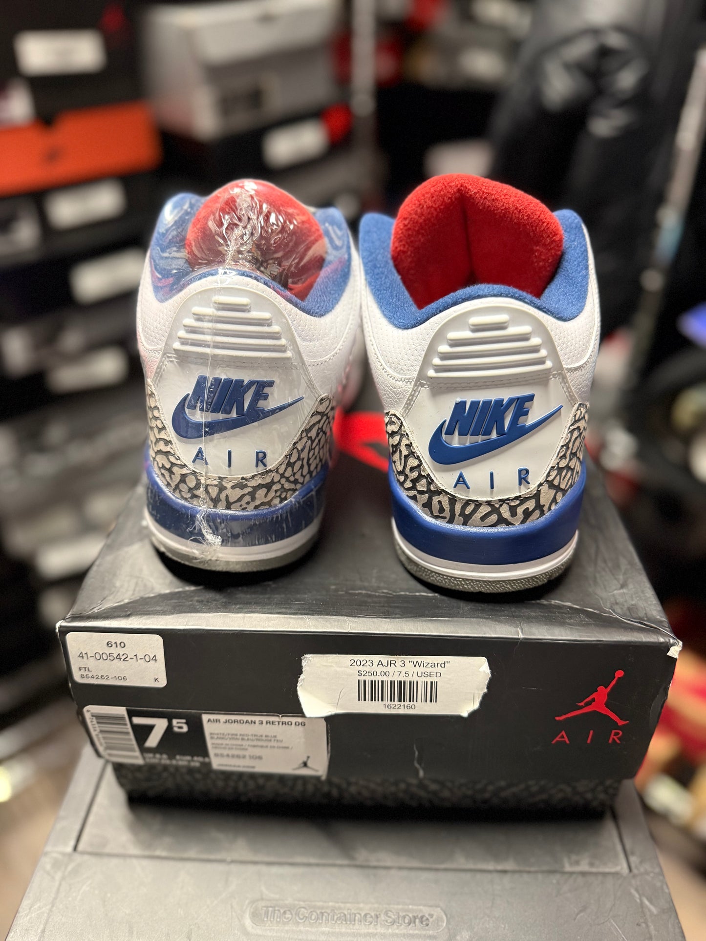 2016 Air Jordan Retro 3 "True Blue"