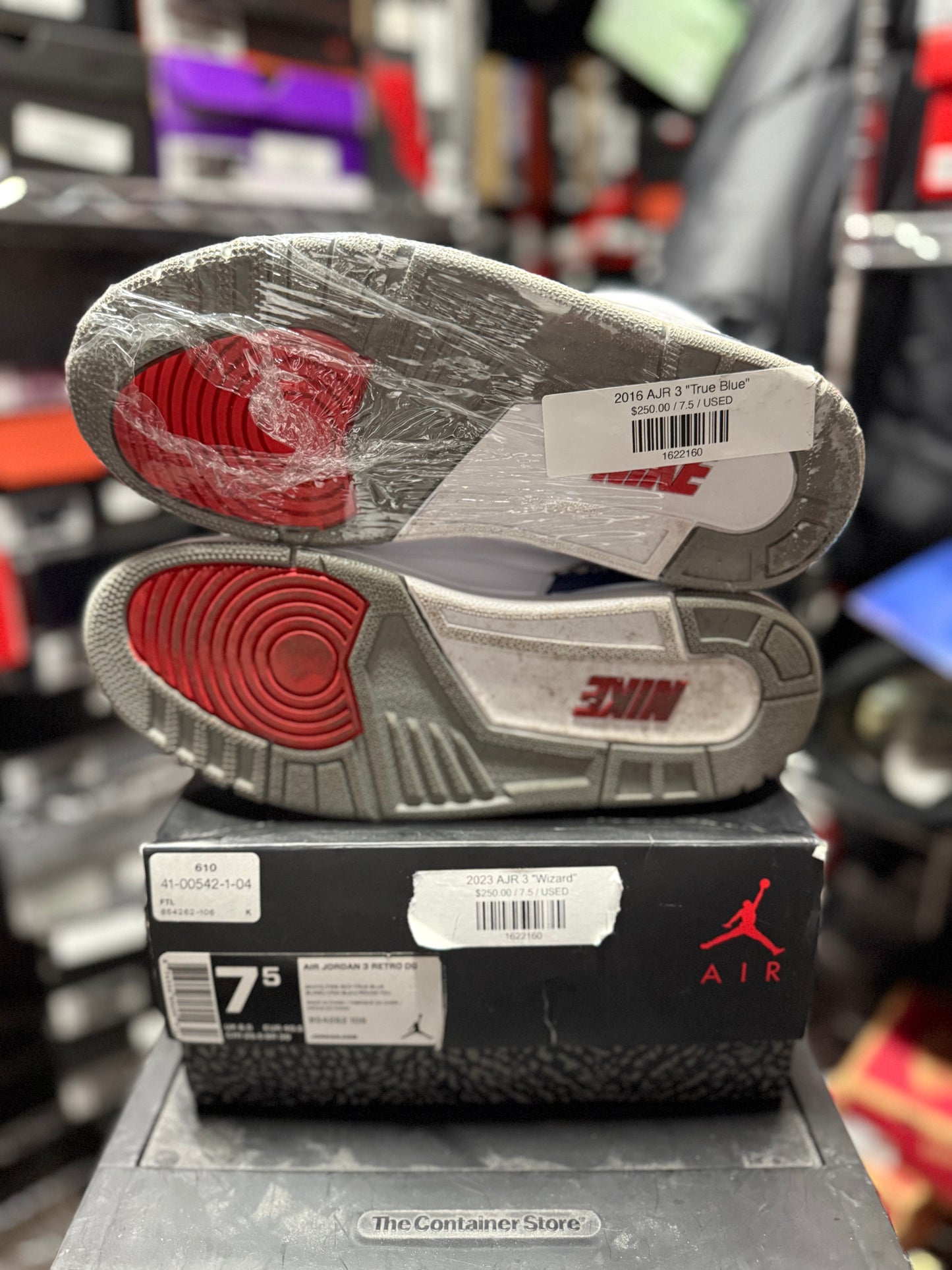 2016 Air Jordan Retro 3 "True Blue"