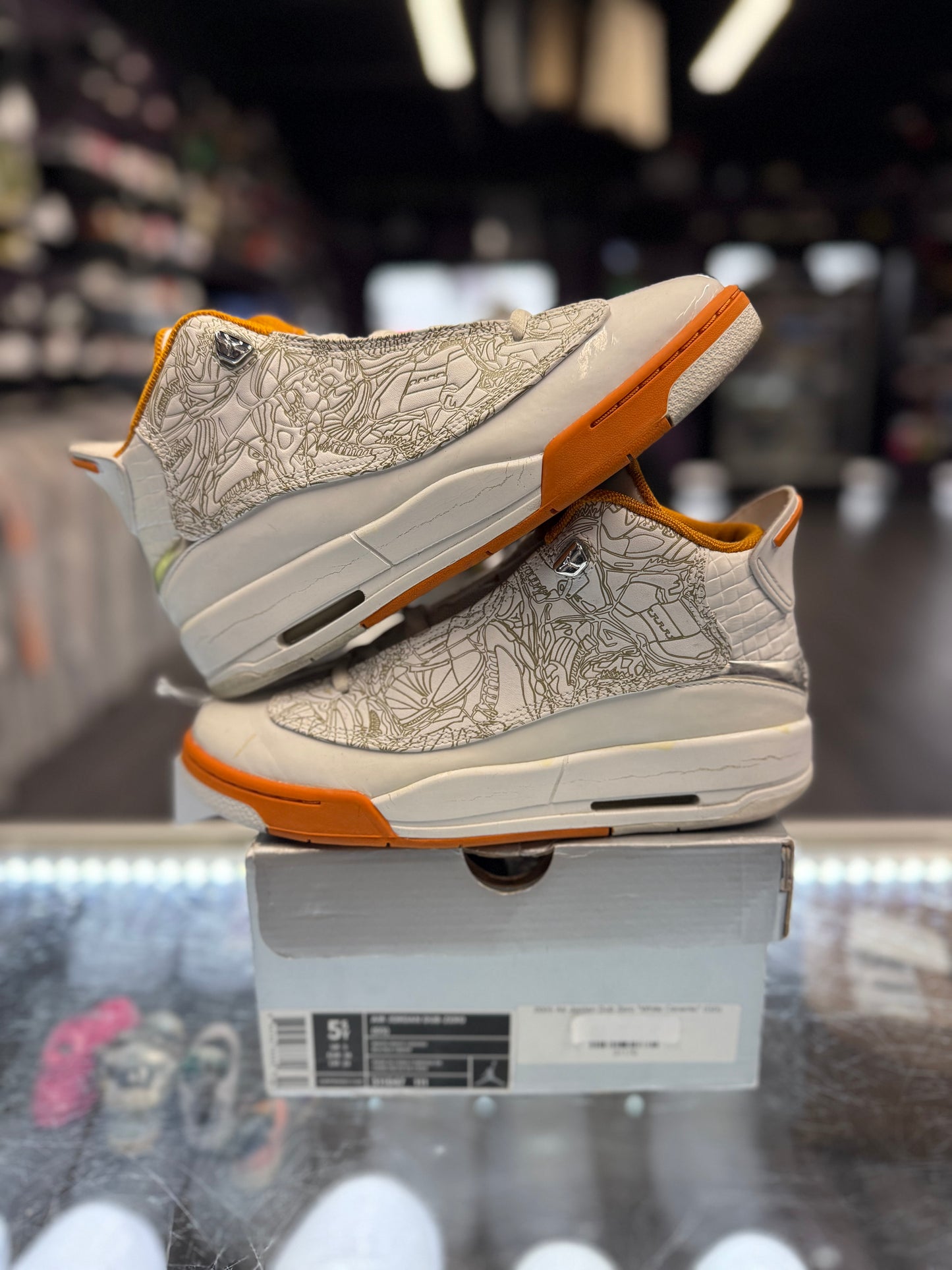 2005 Air Jordan Dub Zero "White Ceramic" (GS)