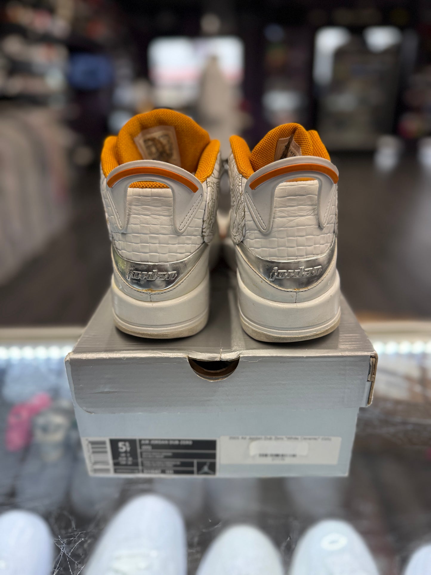 2005 Air Jordan Dub Zero "White Ceramic" (GS)
