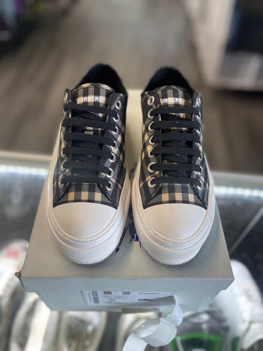 Burberry Check Low-Top "Black/Beige"