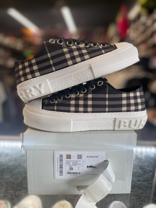 Burberry Check Low-Top "Black/Beige"