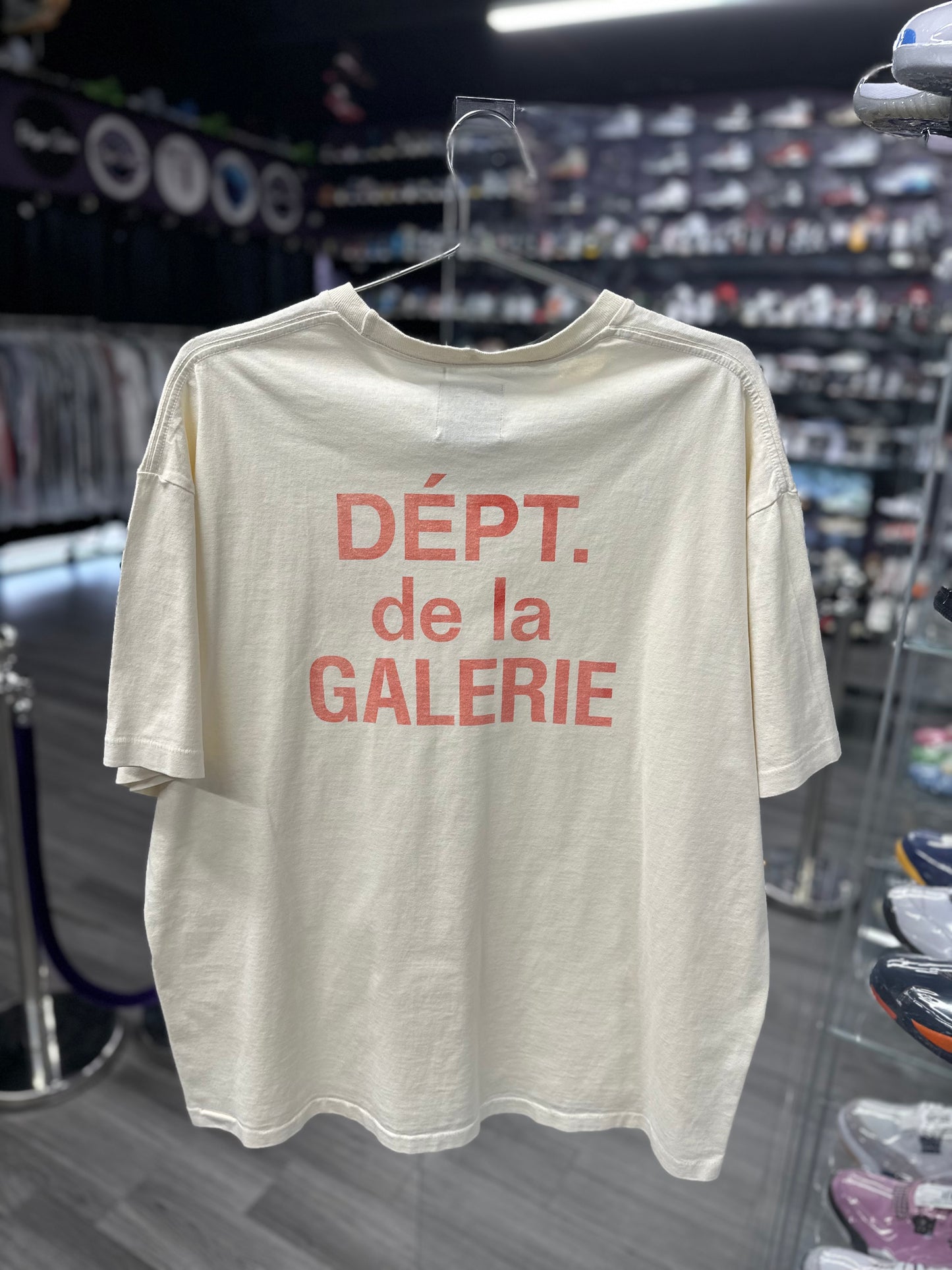 Gallery Dept. Tee "Cream Red"