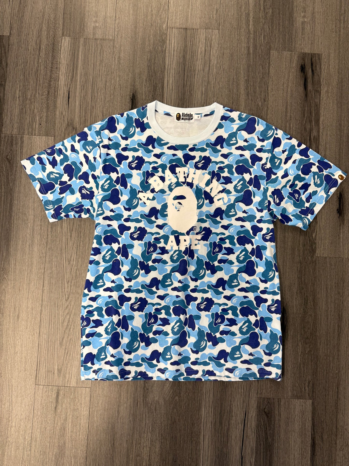 Bape Tee Light "Blue Camo"
