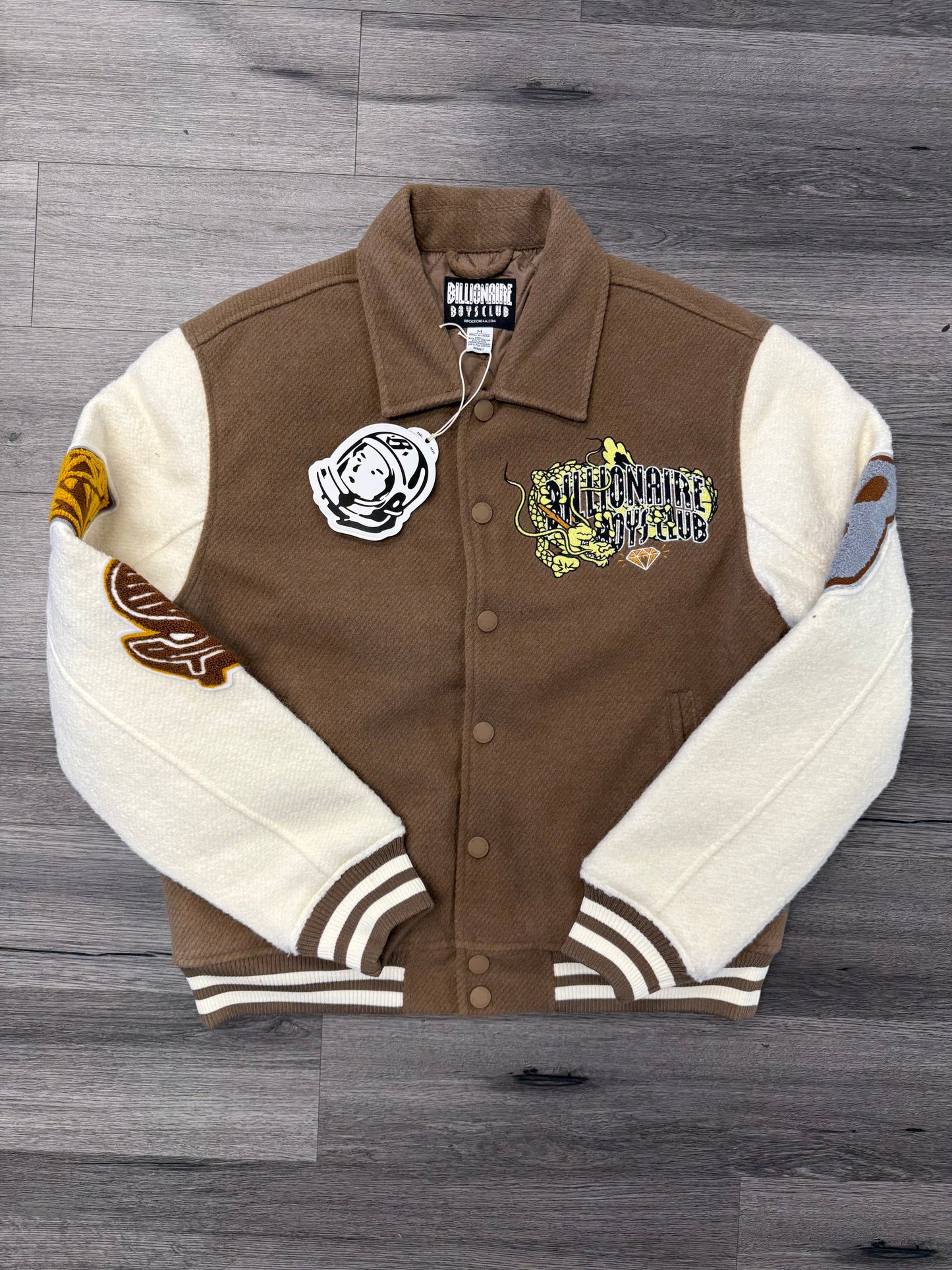 Billionaire Boys Club Letterman "Brown/Tan"