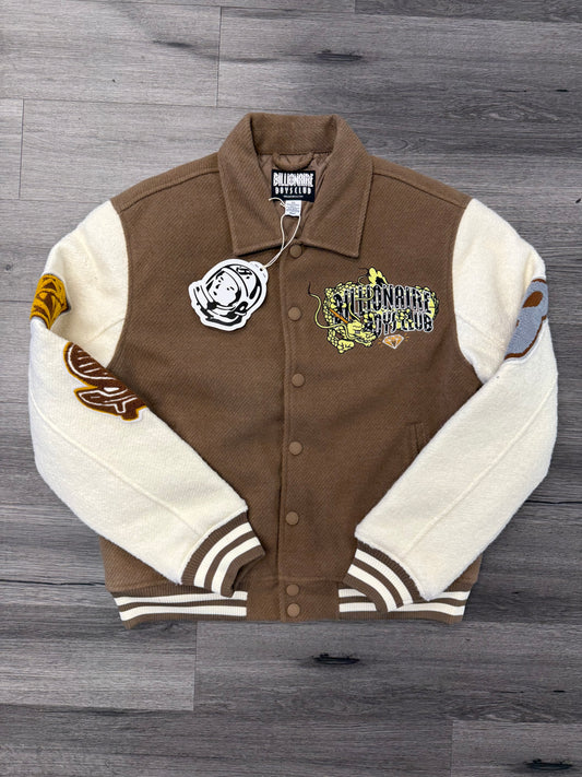 Billionaire Boys Club Letterman "Brown/Tan"