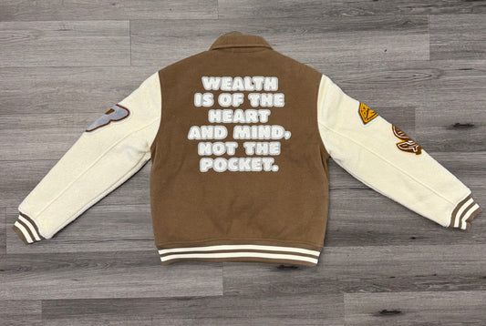 Billionaire Boys Club Letterman "Brown/Tan"