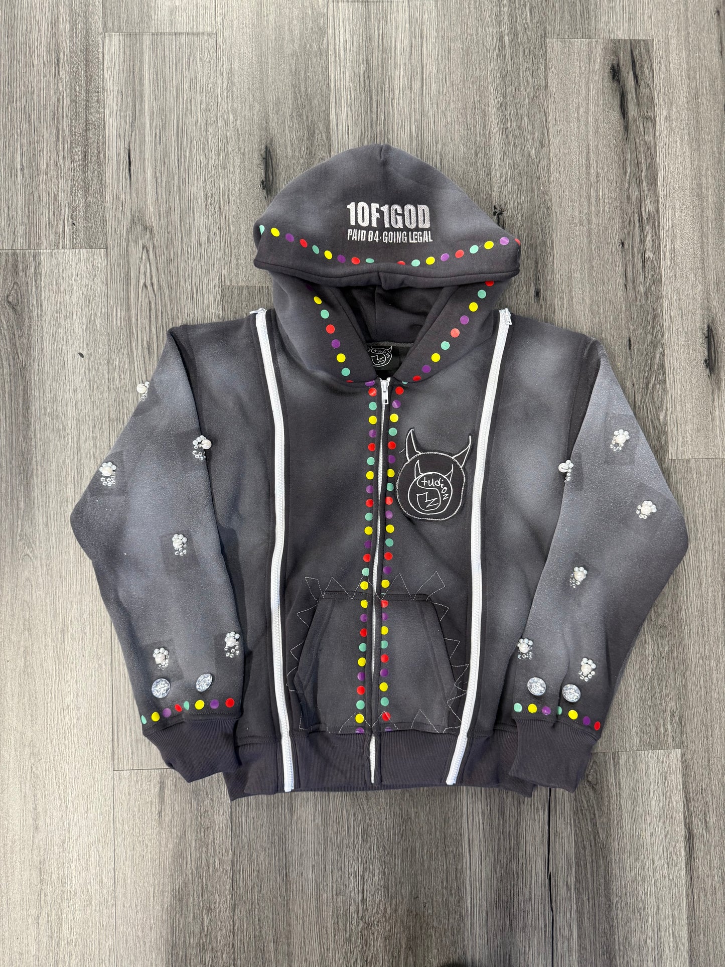 Tudion Zip Up "Grey"