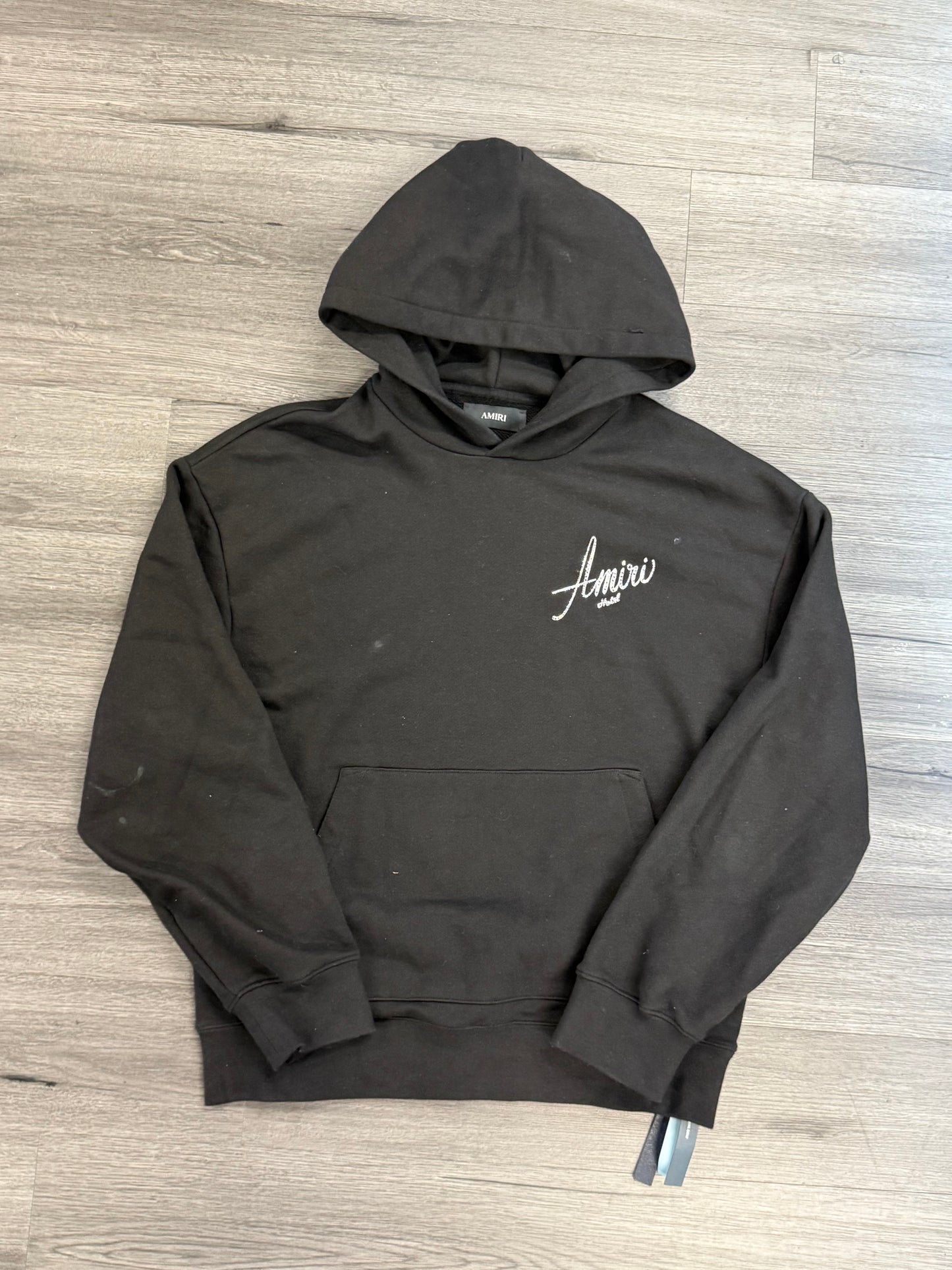 Amiri Crystal Embellished Hoodie