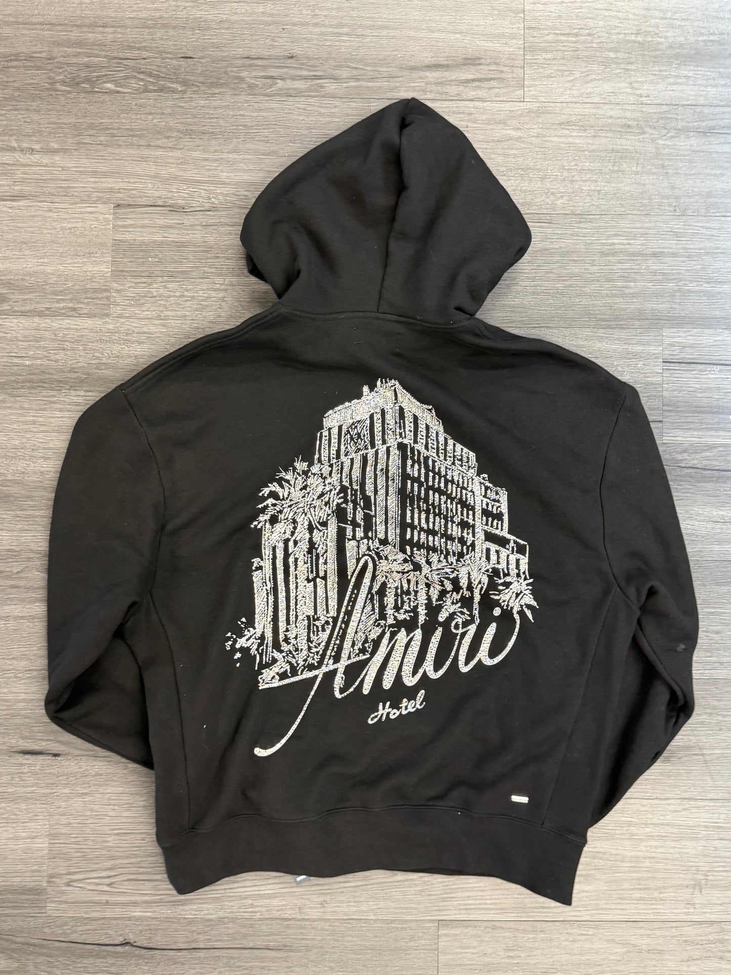 Amiri Crystal Embellished Hoodie