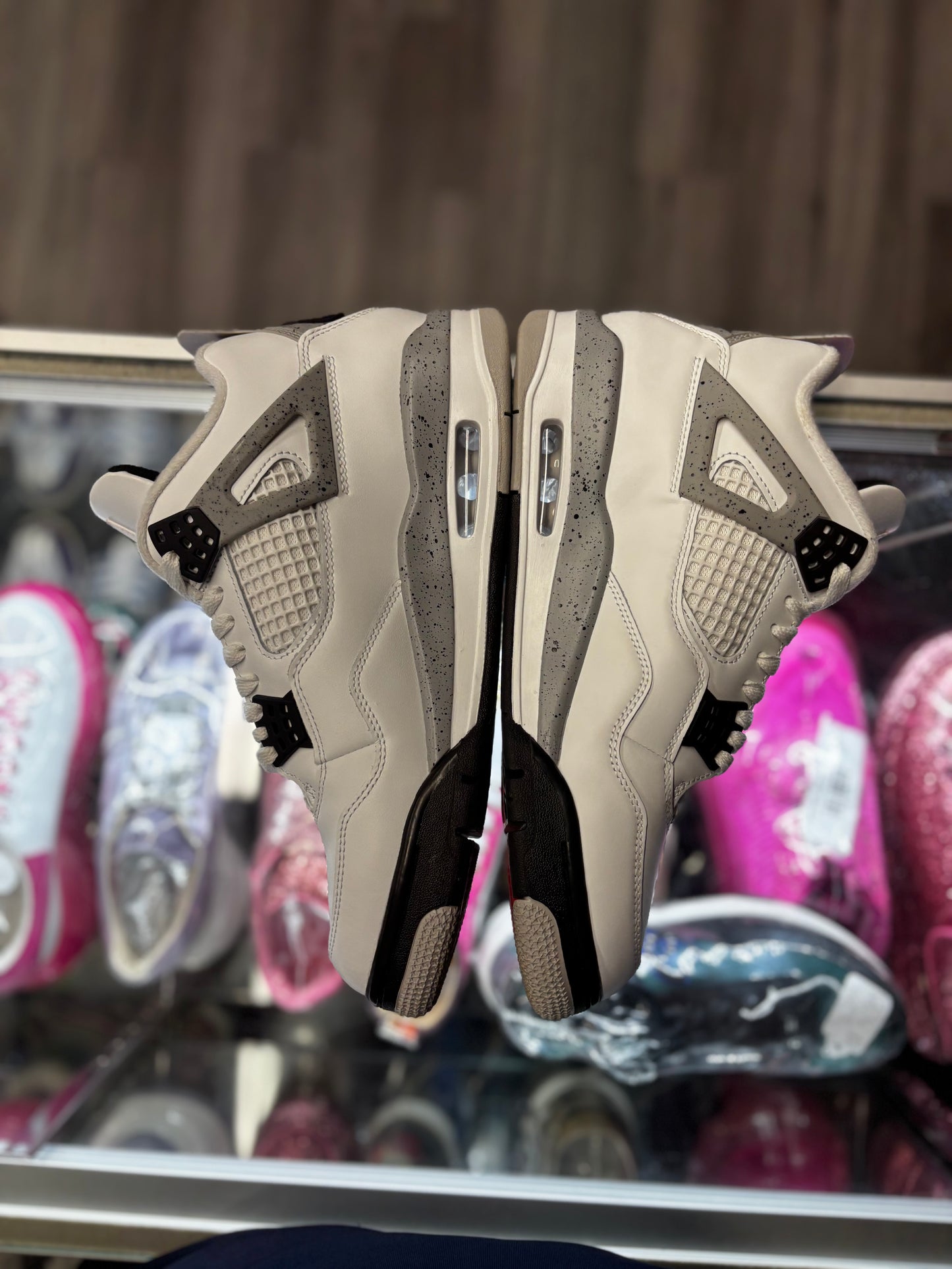 2025 Air Jordan Retro 4 "White Cement" (GS)