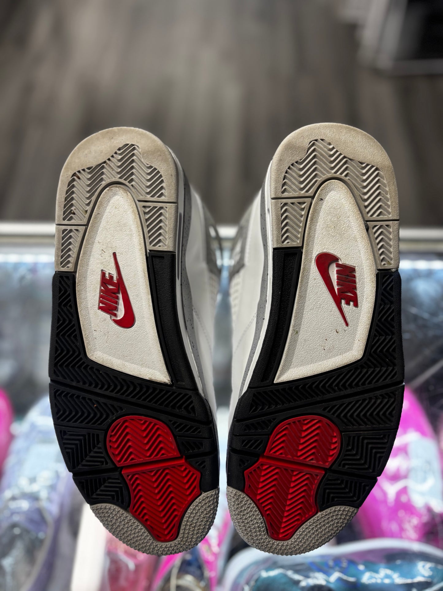 2025 Air Jordan Retro 4 "White Cement" (GS)