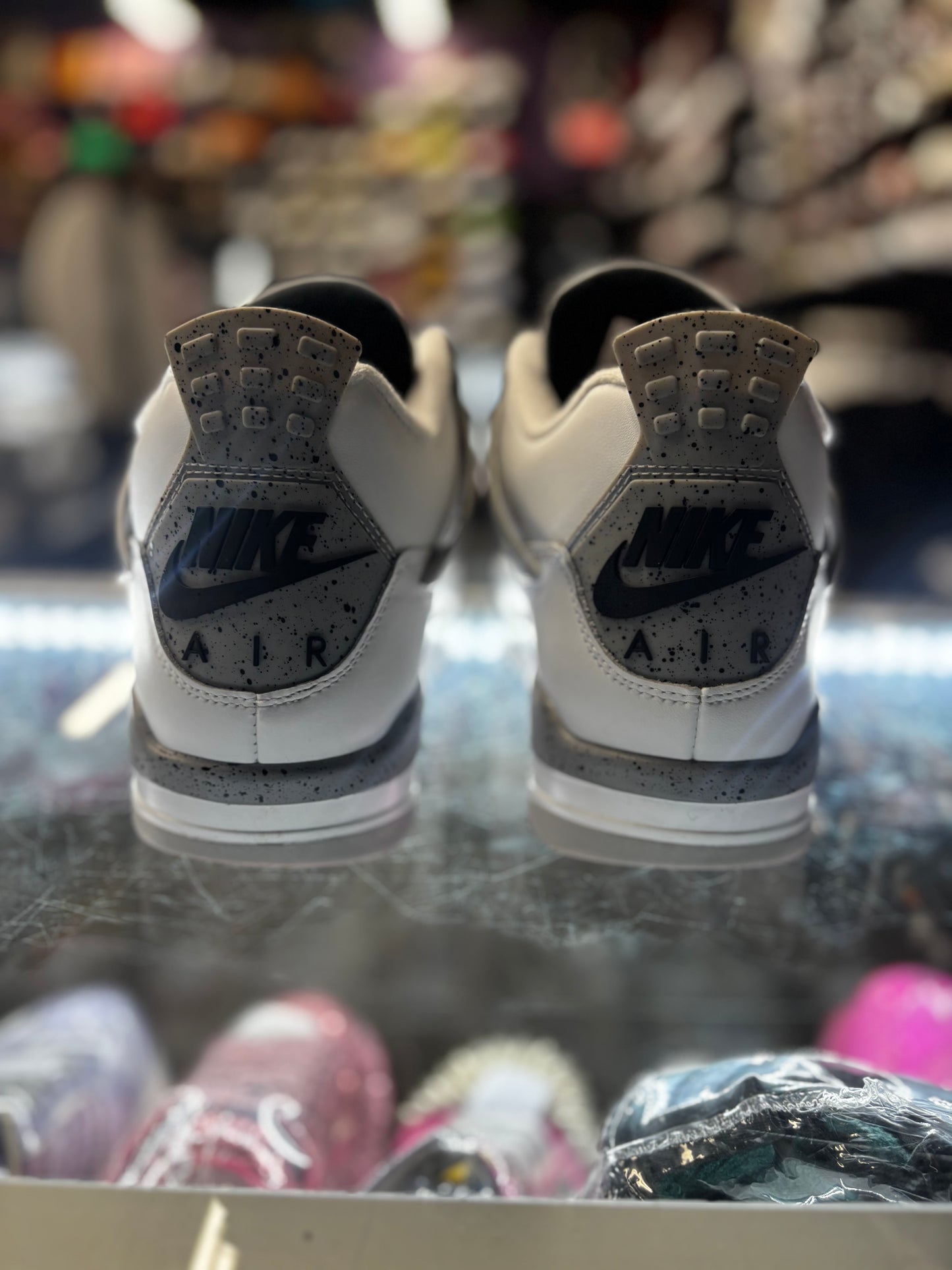 2025 Air Jordan Retro 4 "White Cement" (GS)