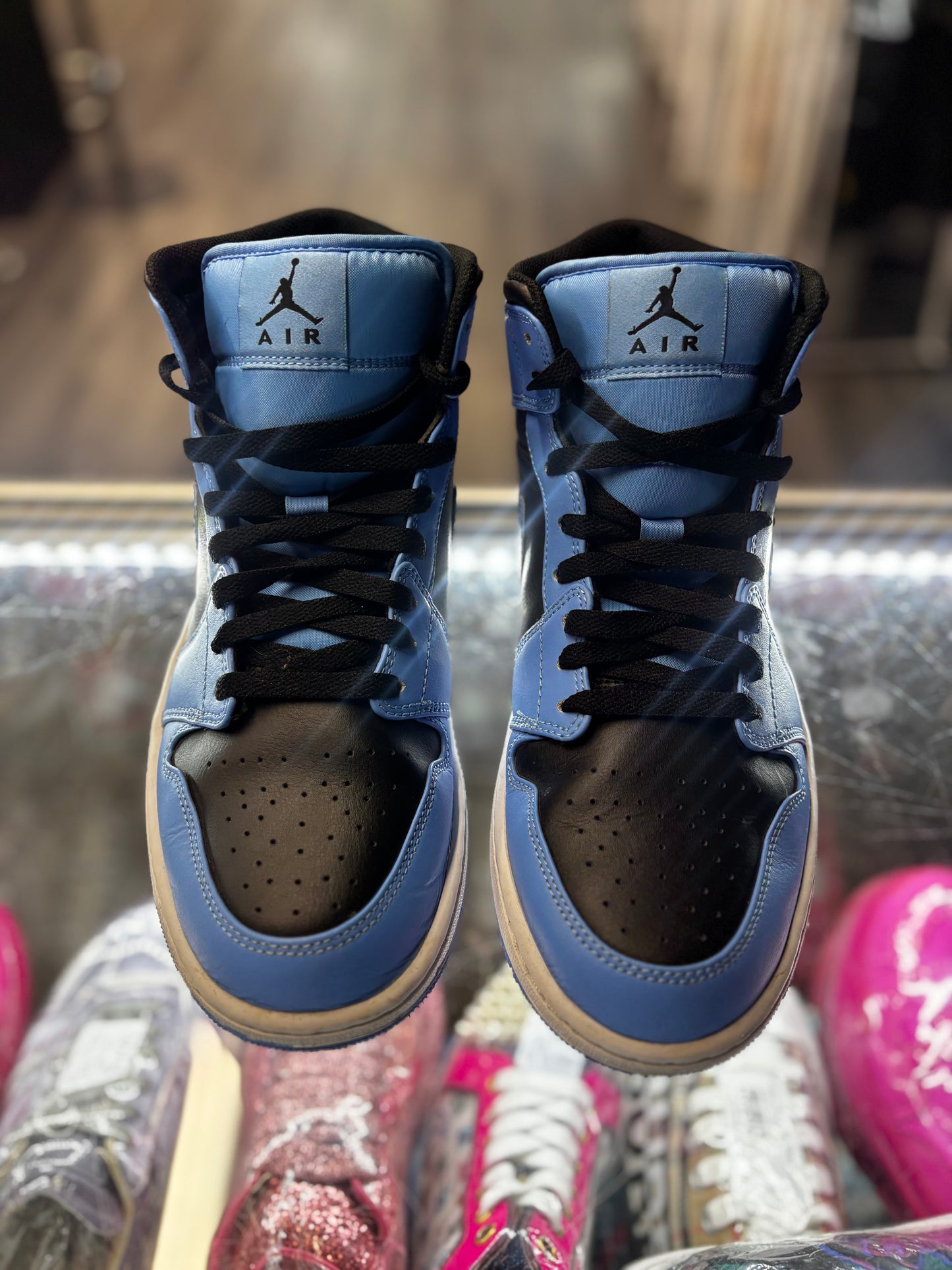 2023 Air Jordan Mid 1 "University Blue Black"