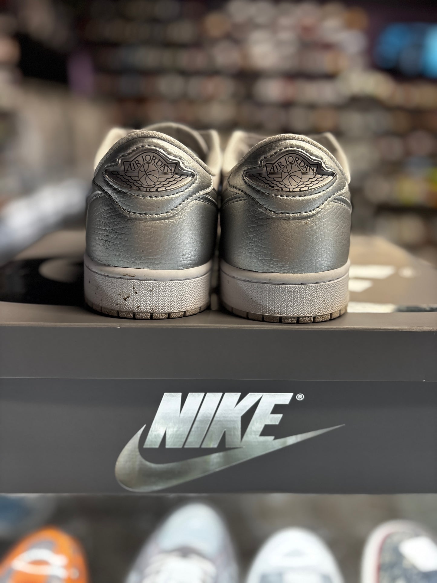 2024 Air Jordan Retro 1 Low "OG Metallic Silver"