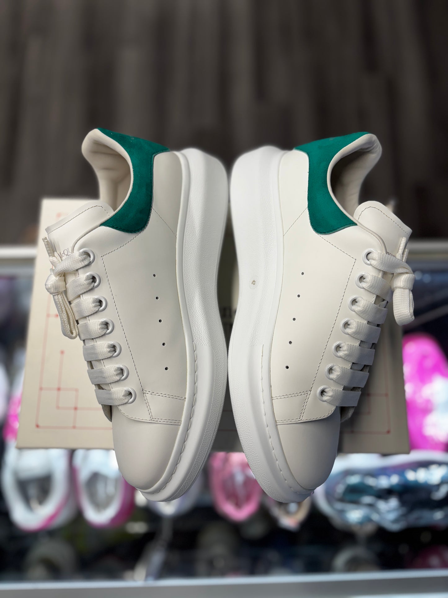 Alexander McQueen "White/Teal"
