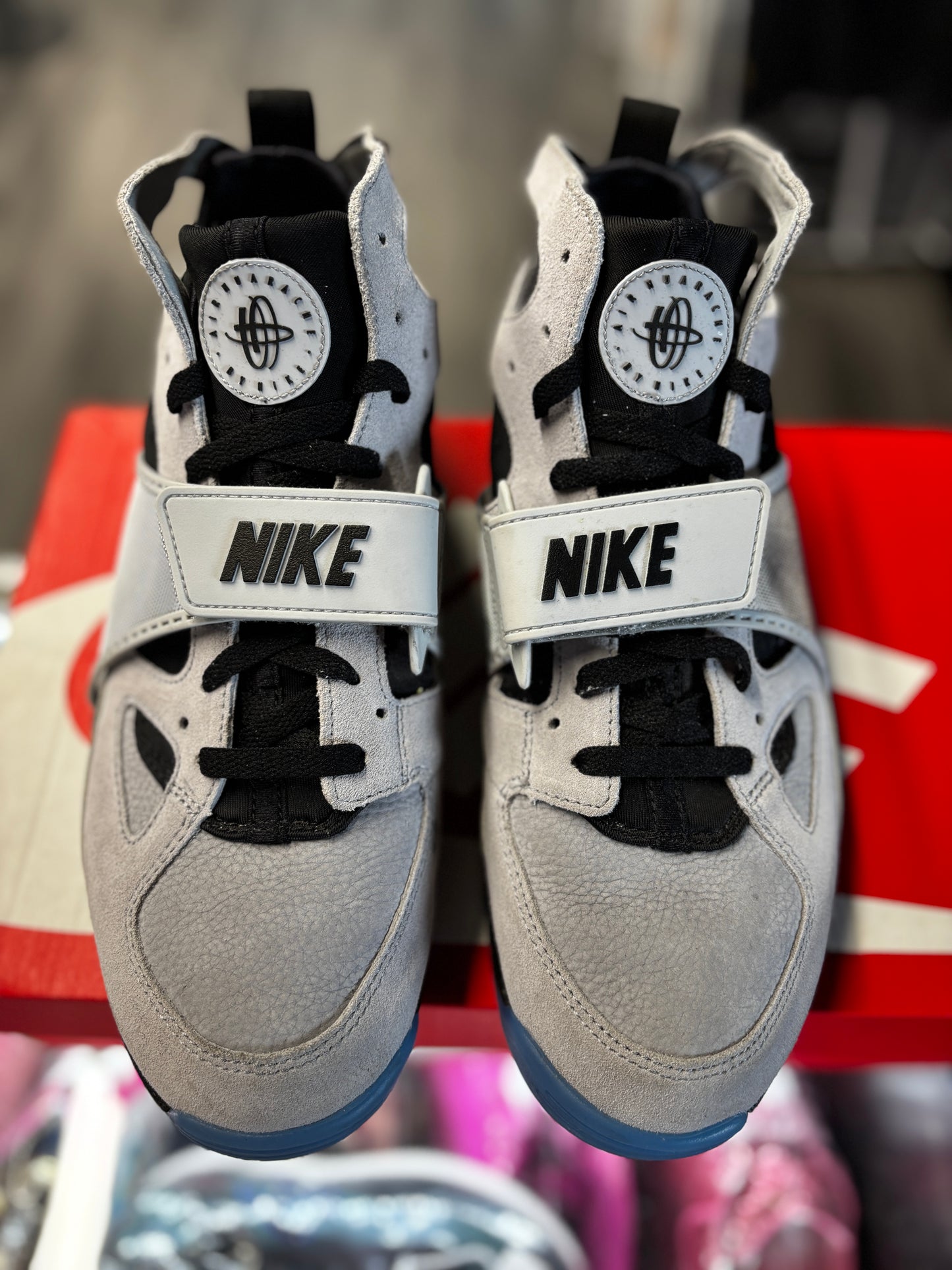 2025 Nike Air Trainer Hurrache "Wolf Grey Star Blue"