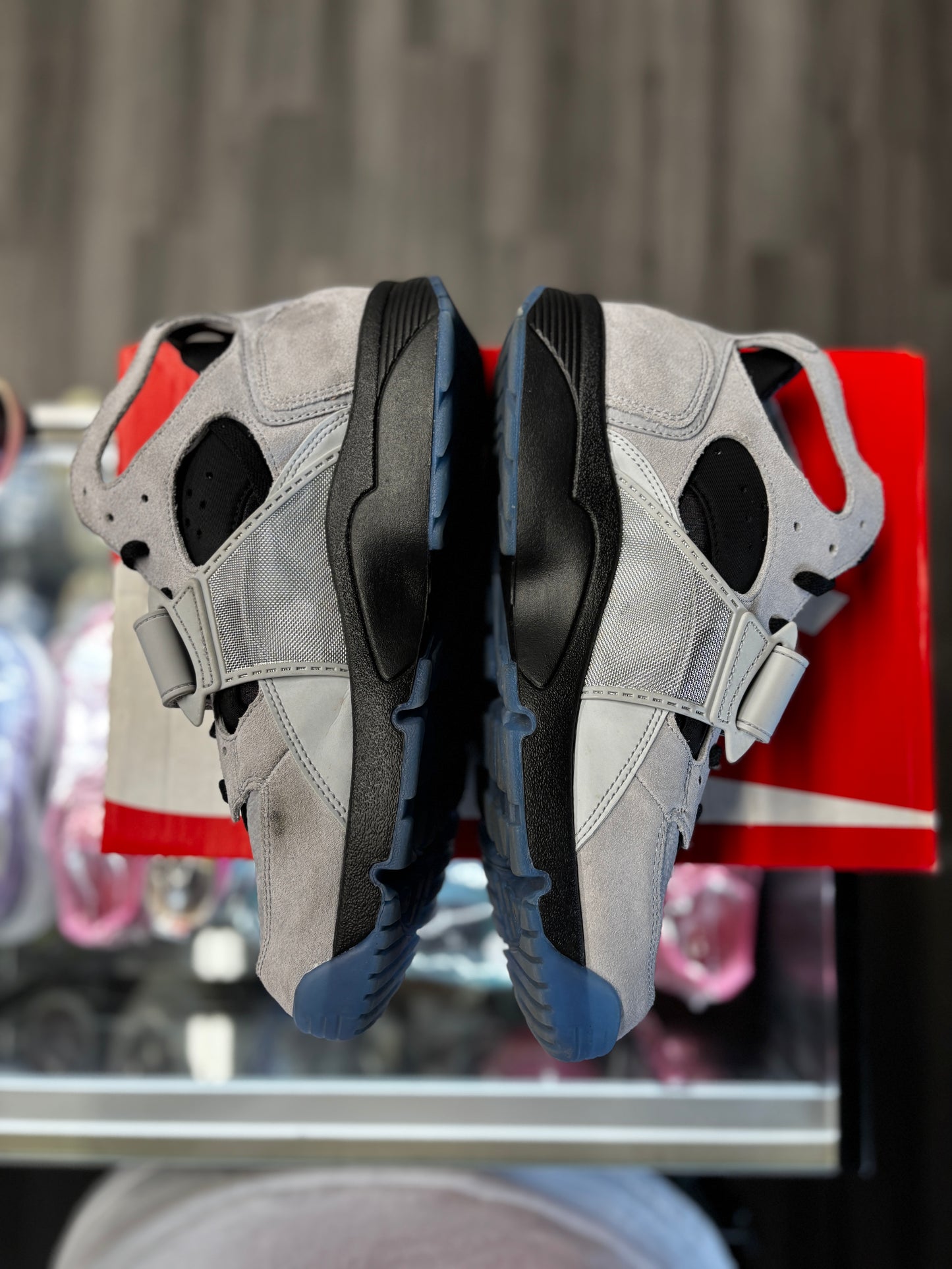 2025 Nike Air Trainer Hurrache "Wolf Grey Star Blue"