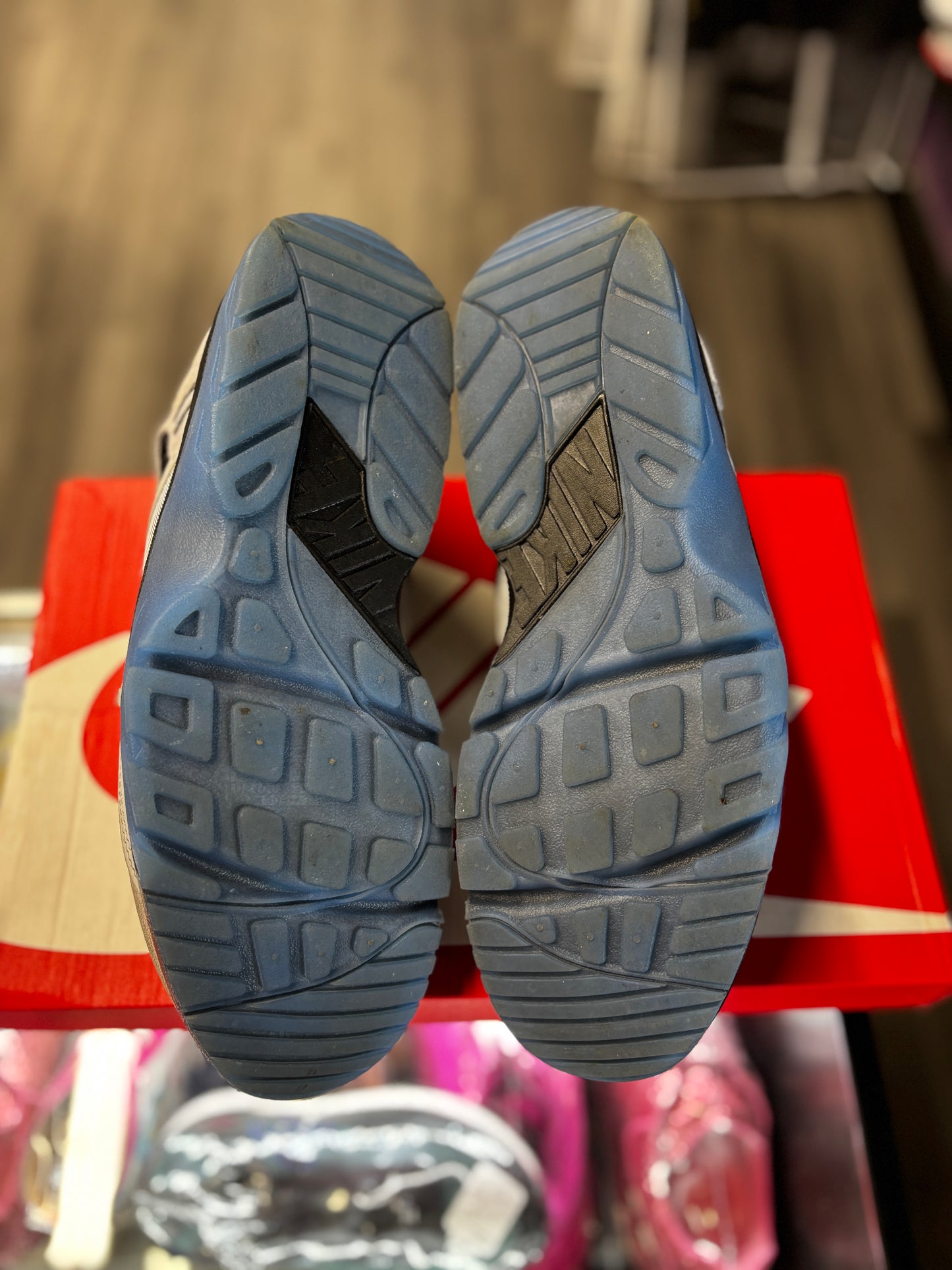 2025 Nike Air Trainer Hurrache "Wolf Grey Star Blue"