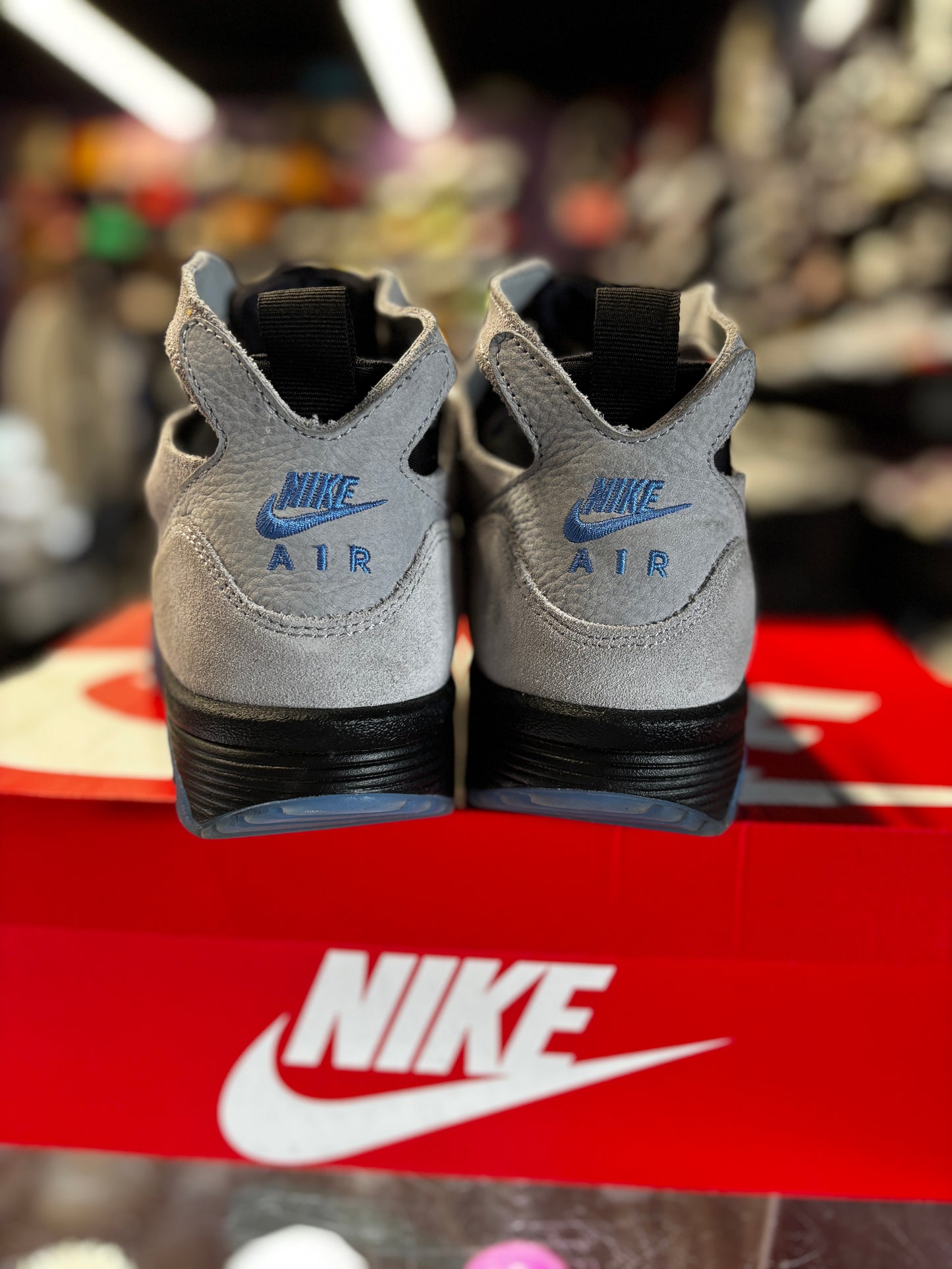 2025 Nike Air Trainer Hurrache "Wolf Grey Star Blue"