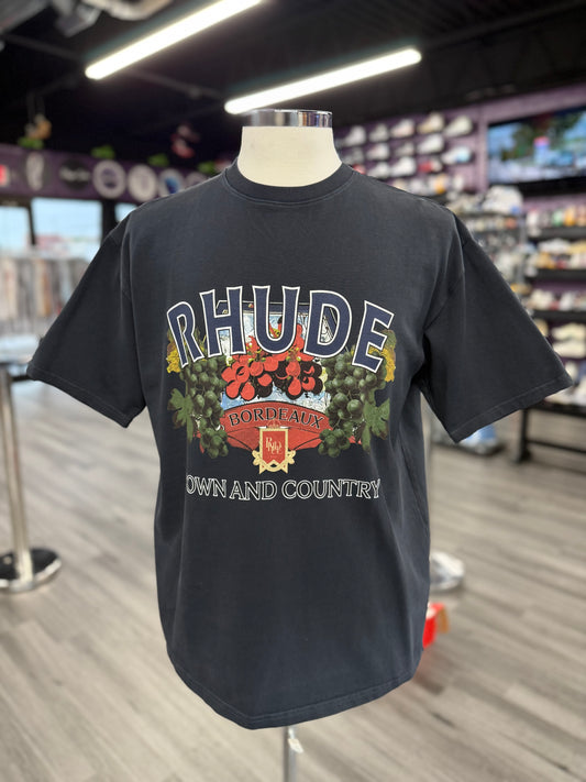 Rhude Tee "Navy Town & Country"