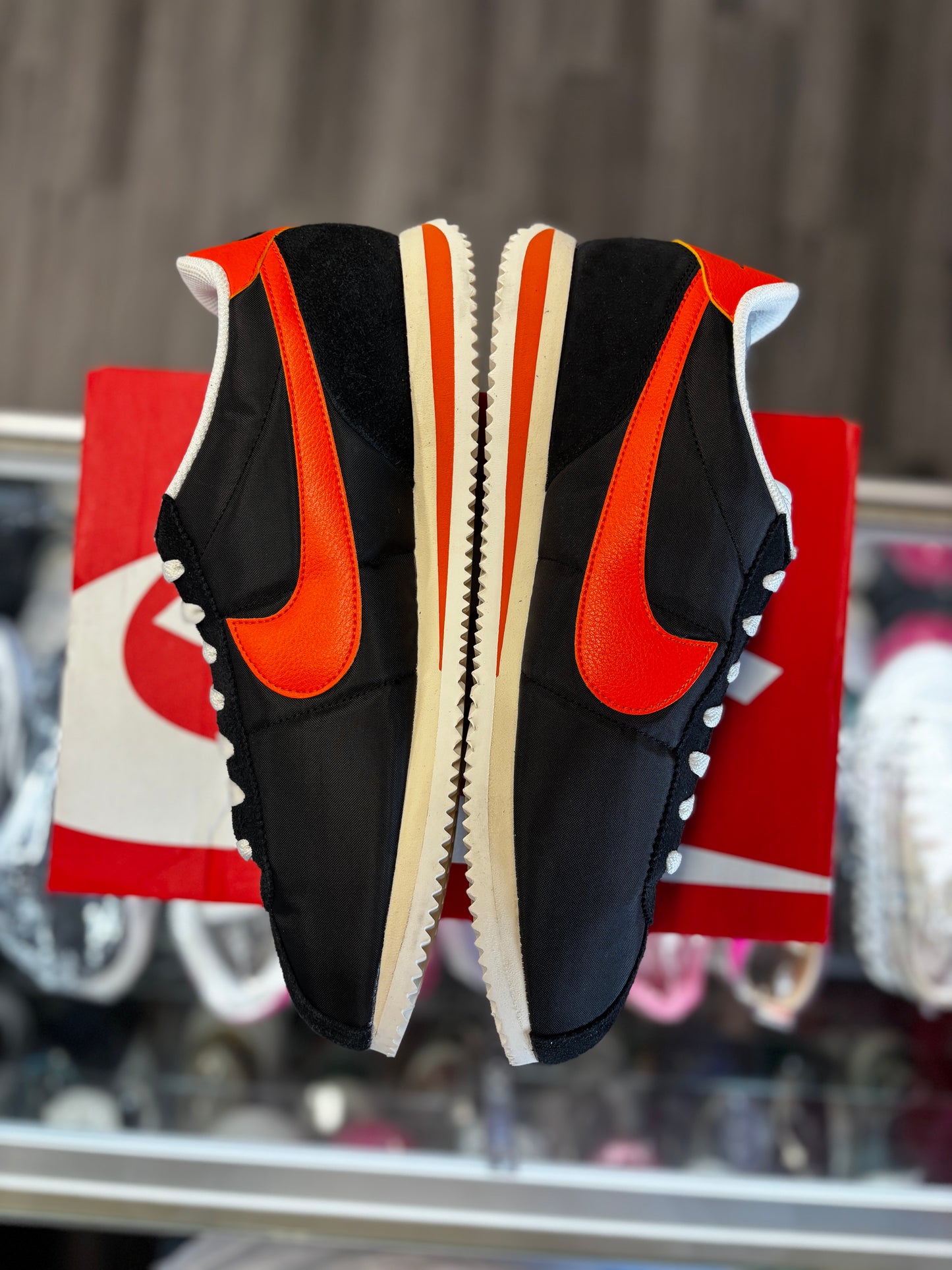 2024 Nike Cortez TXT "Black Safety Orange"