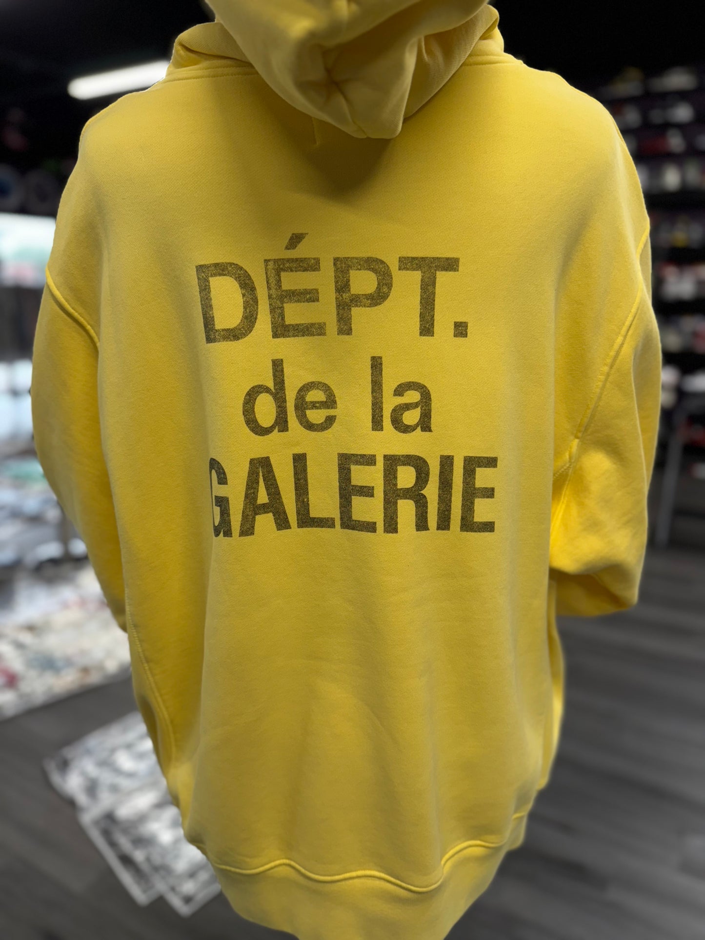 Gallery Dept. Hoodie "Art That Kills Yellow"