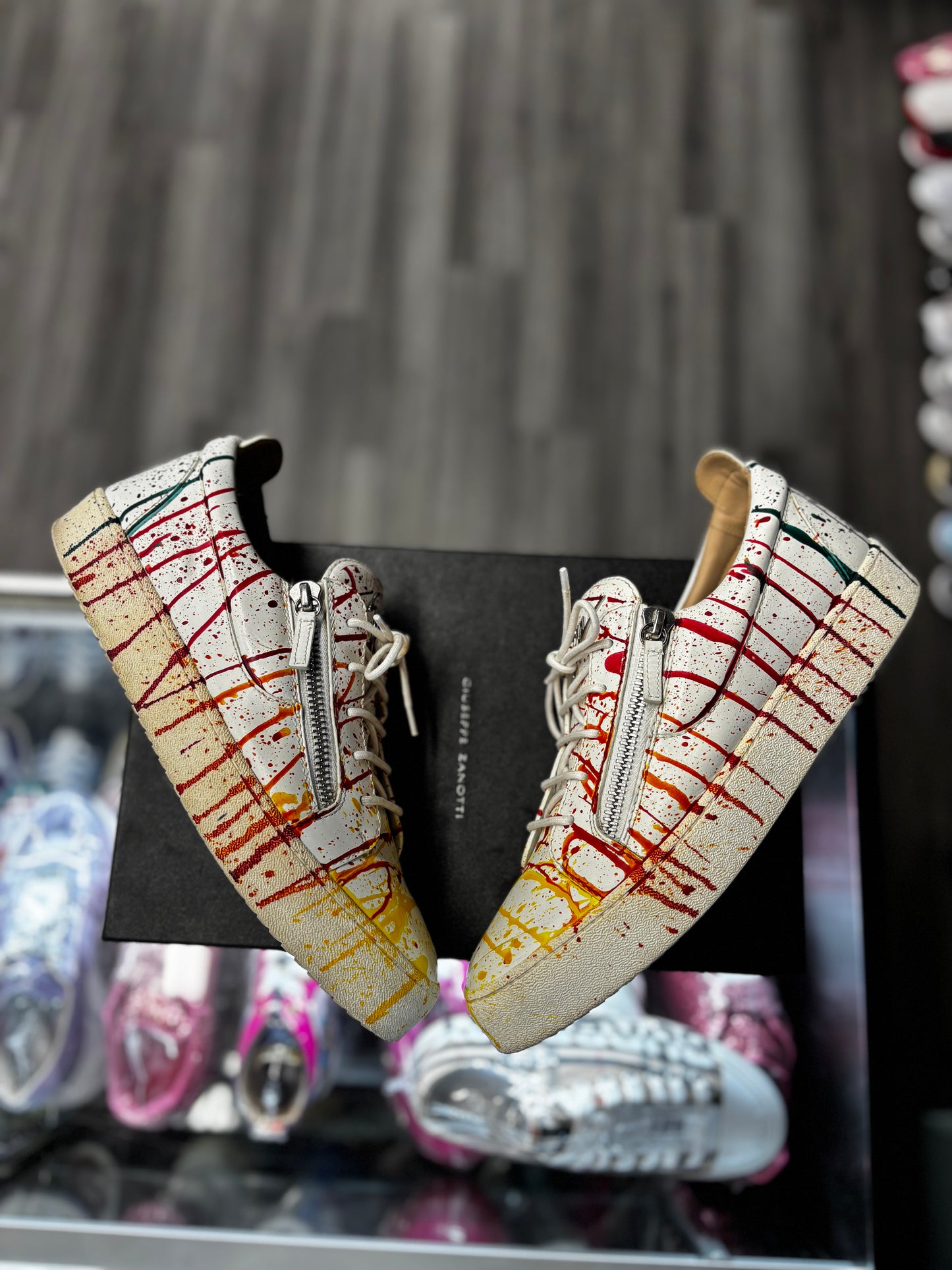 Giuseppe Zanotti Sport Nero "Rainbow"