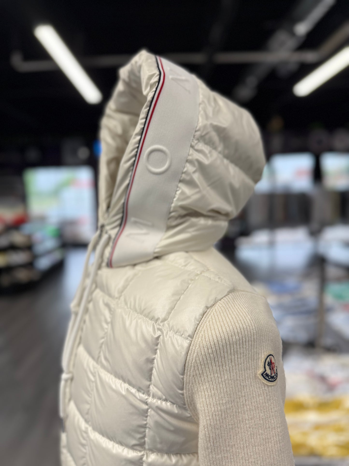 Moncler Paneled Down Jacket