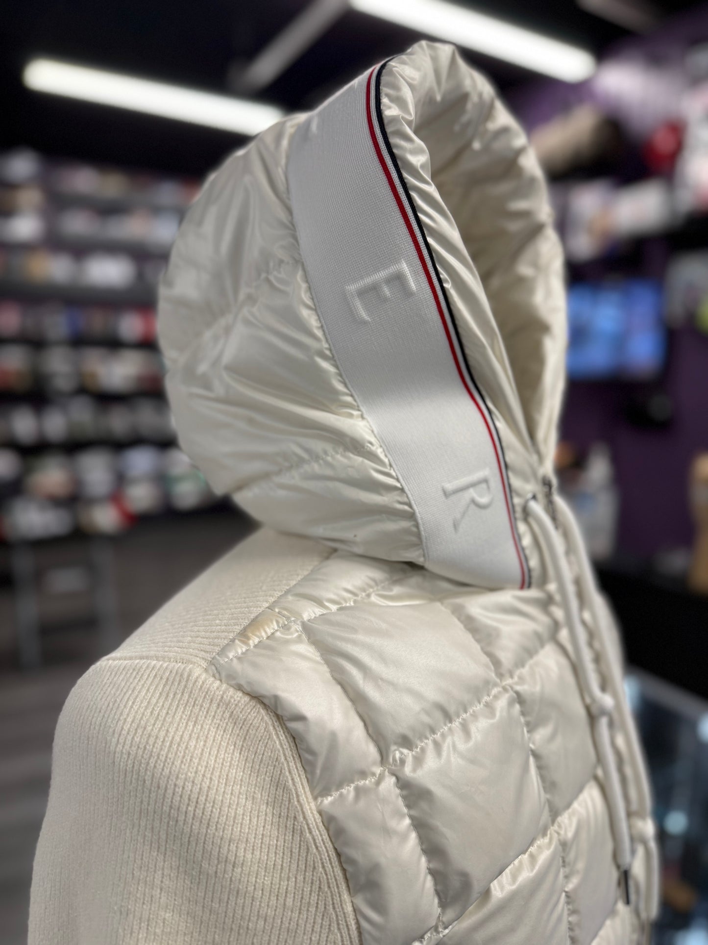 Moncler Paneled Down Jacket