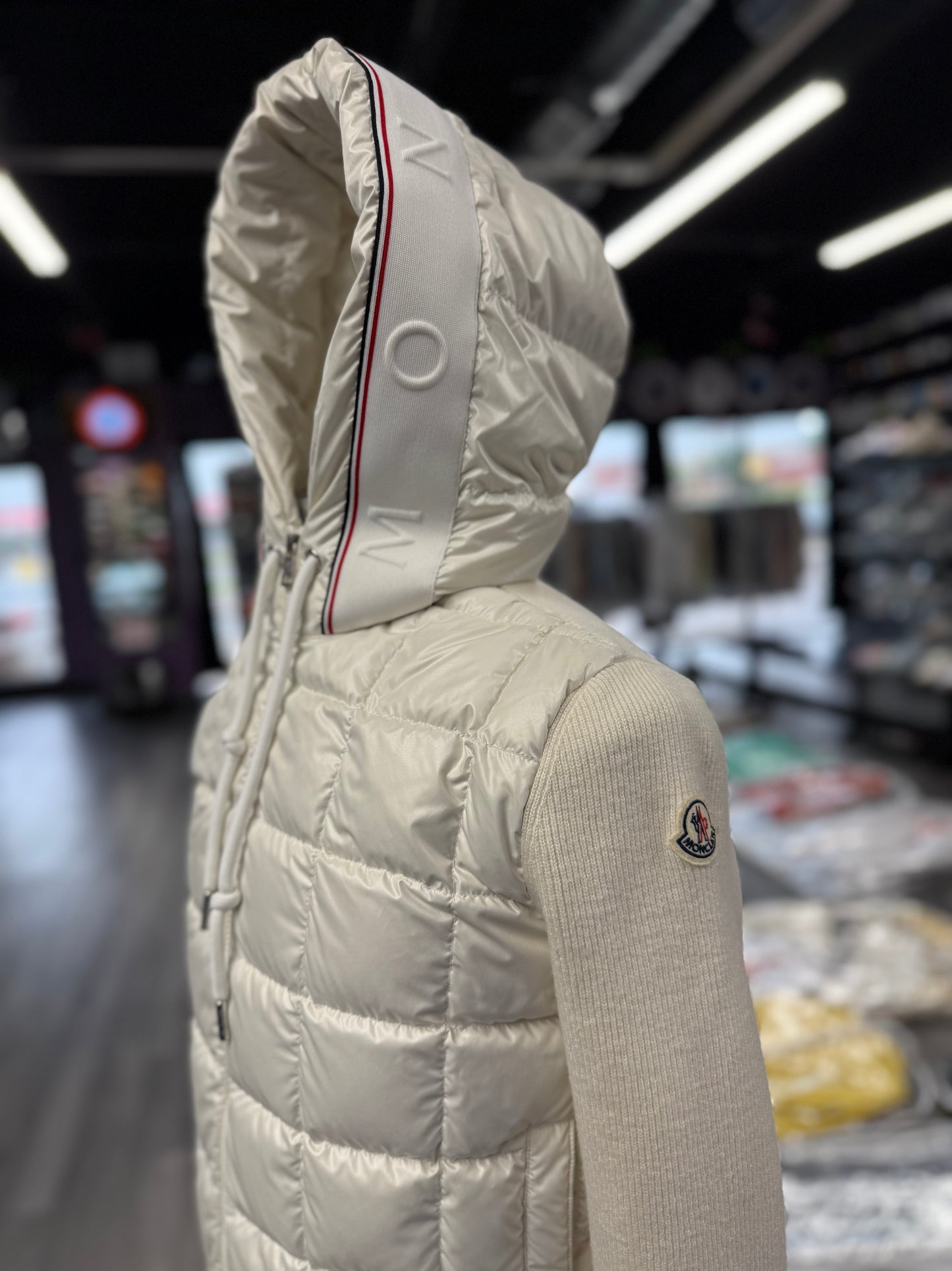 Moncler Paneled Down Jacket