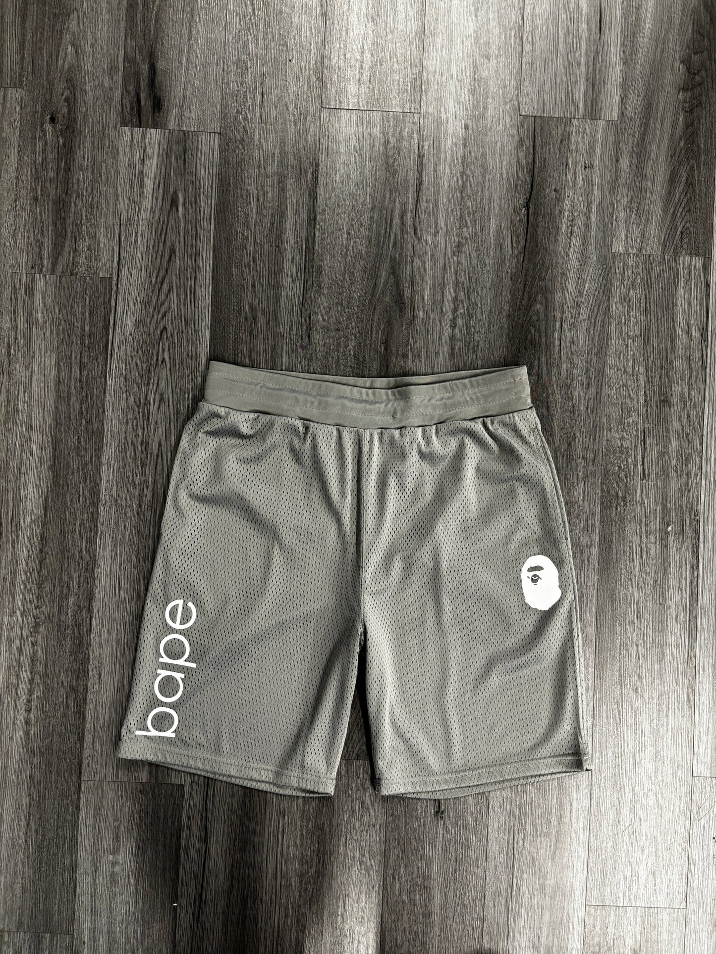Bape Basketball Shorts "Grey"