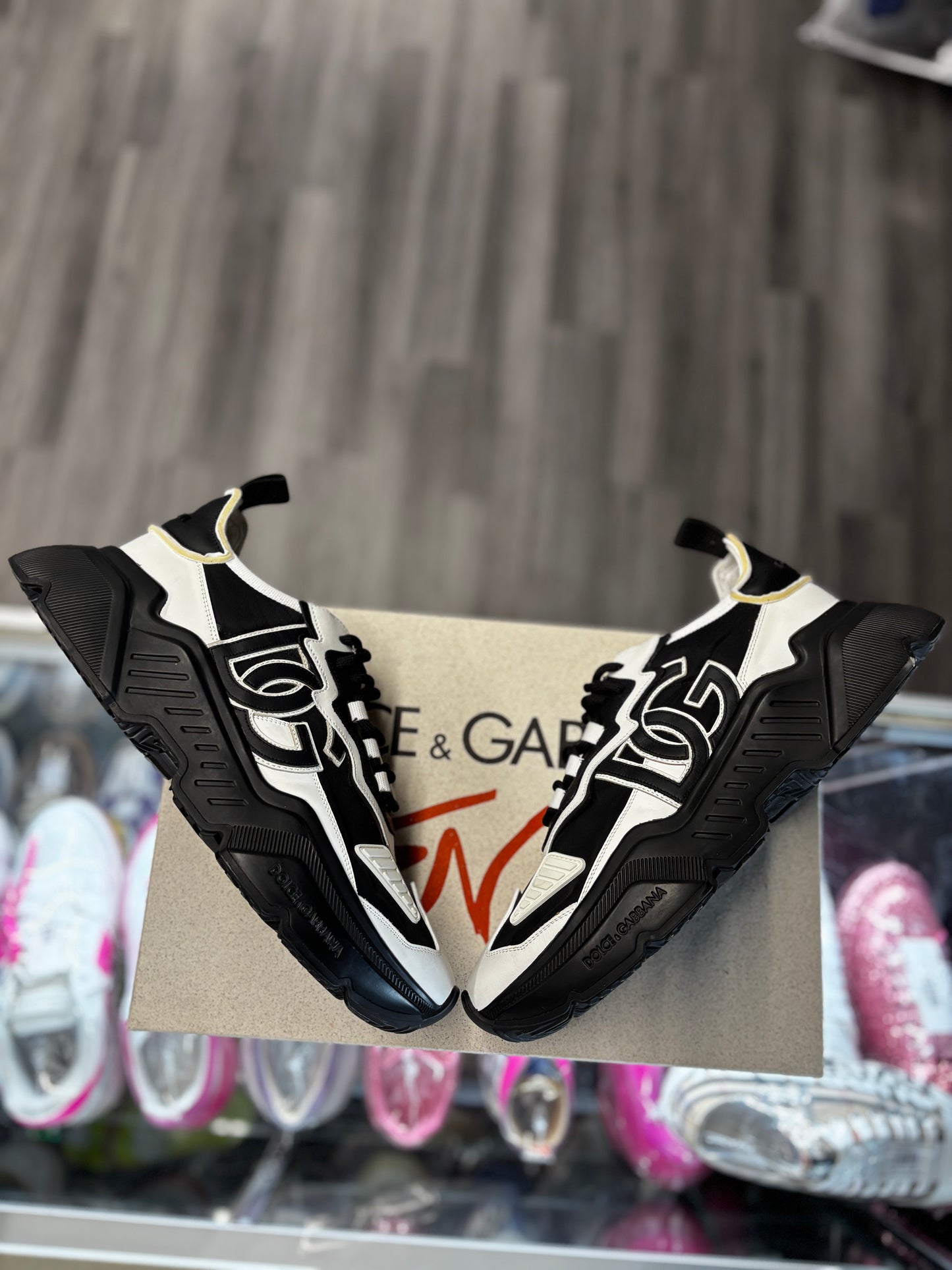 Dolce & Gabbana Daymaster Sneaker "White Black"
