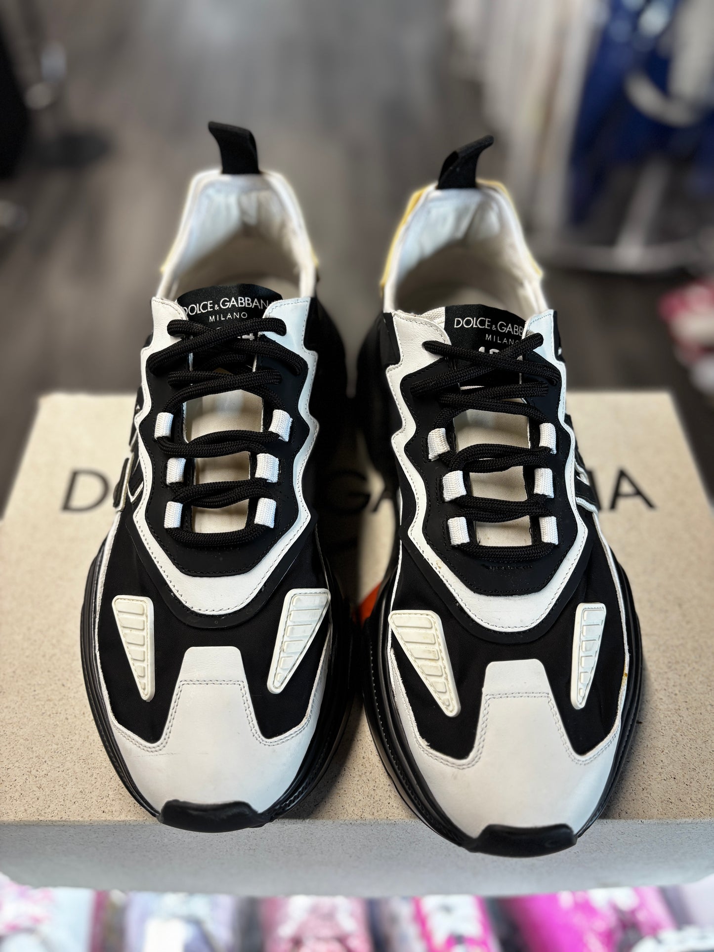 Dolce & Gabbana Daymaster Sneaker "White Black"