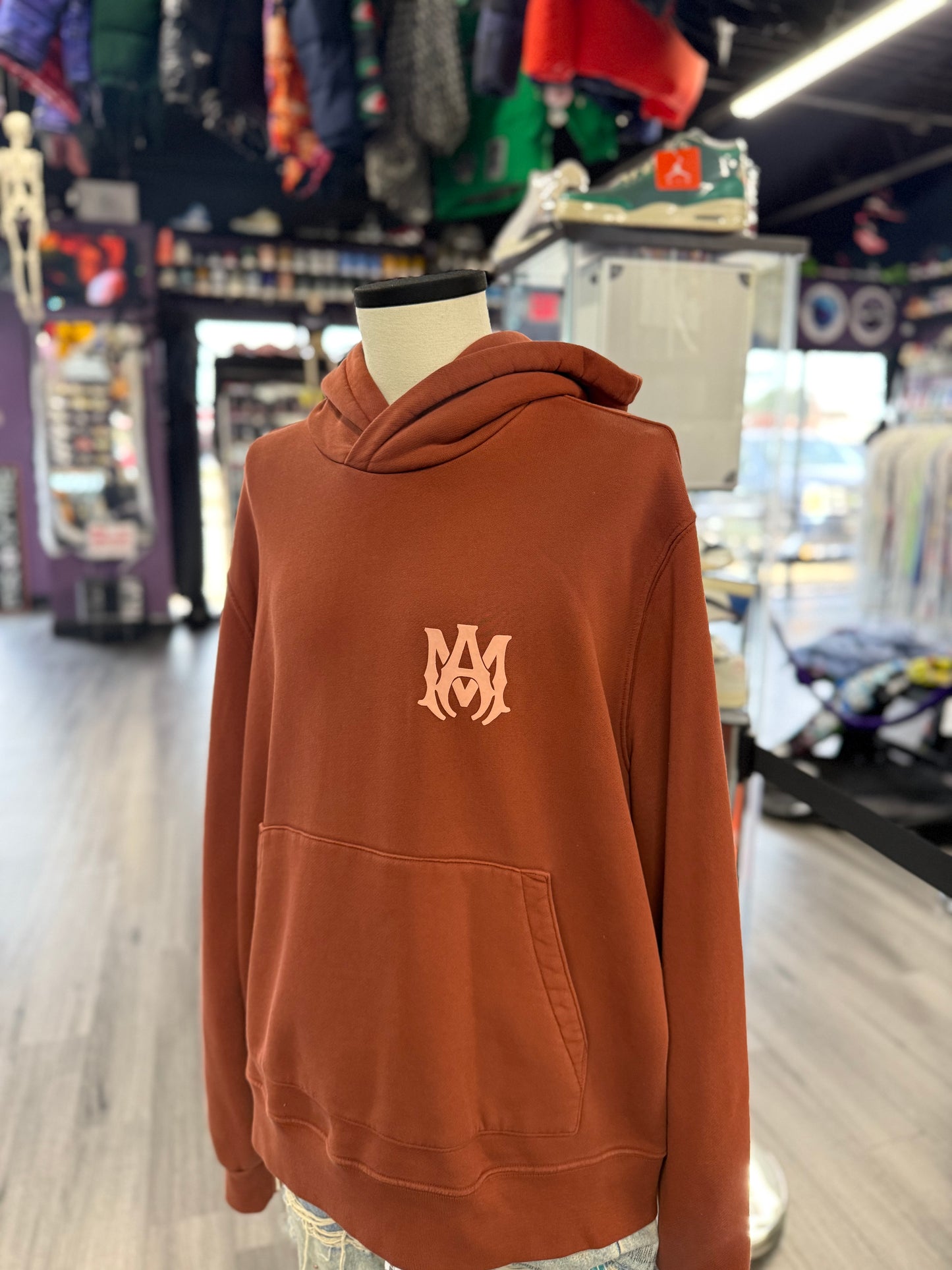 Amiri Core Logo Hoodie "Clay/Peach"