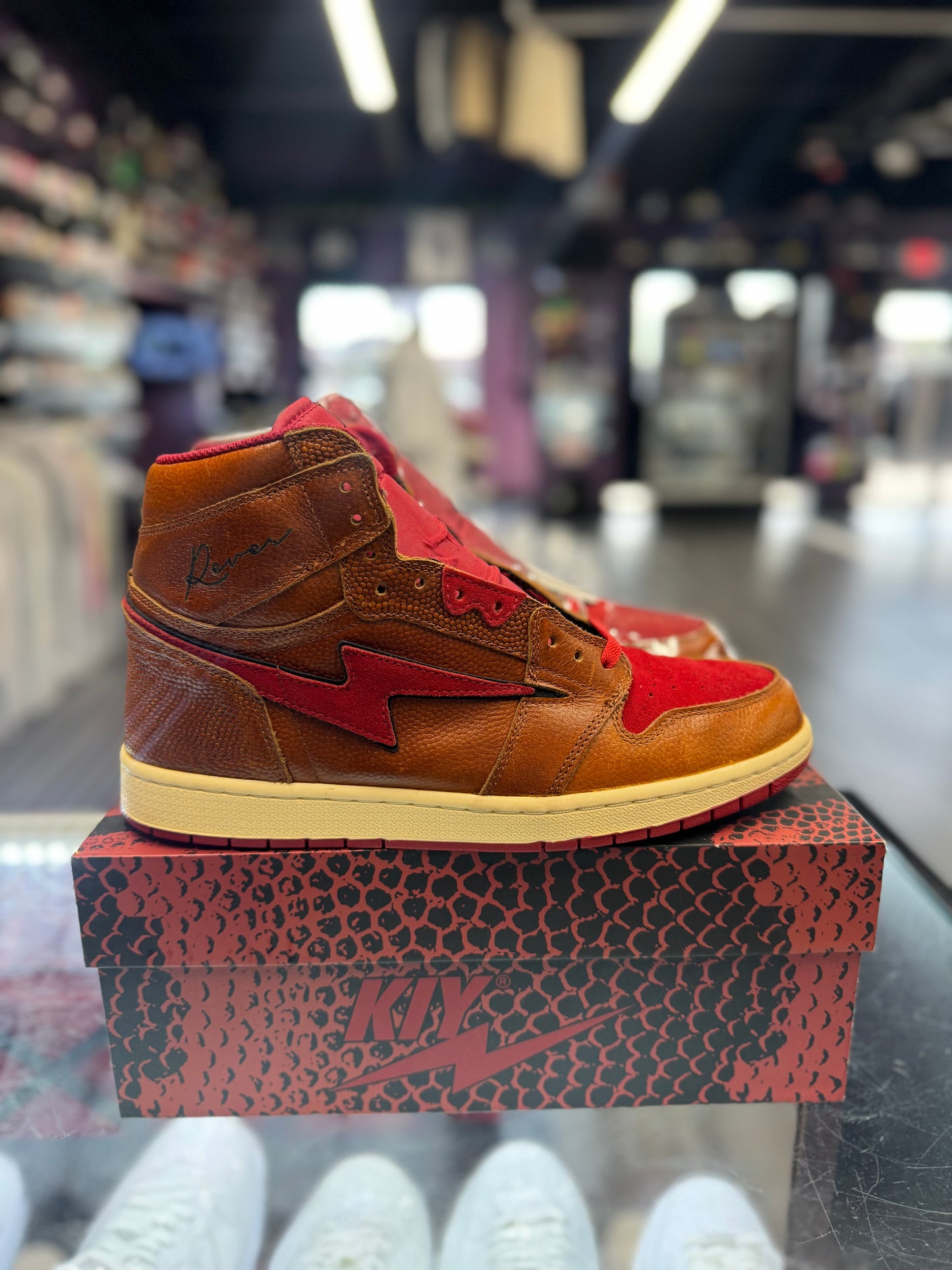 Air Kiy High "Basketball Leather"