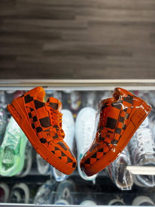 Louis Vuitton LV Trainer Damier "Orange"