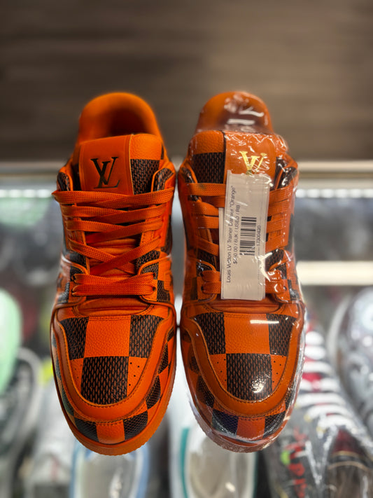 Louis Vuitton LV Trainer Damier "Orange"