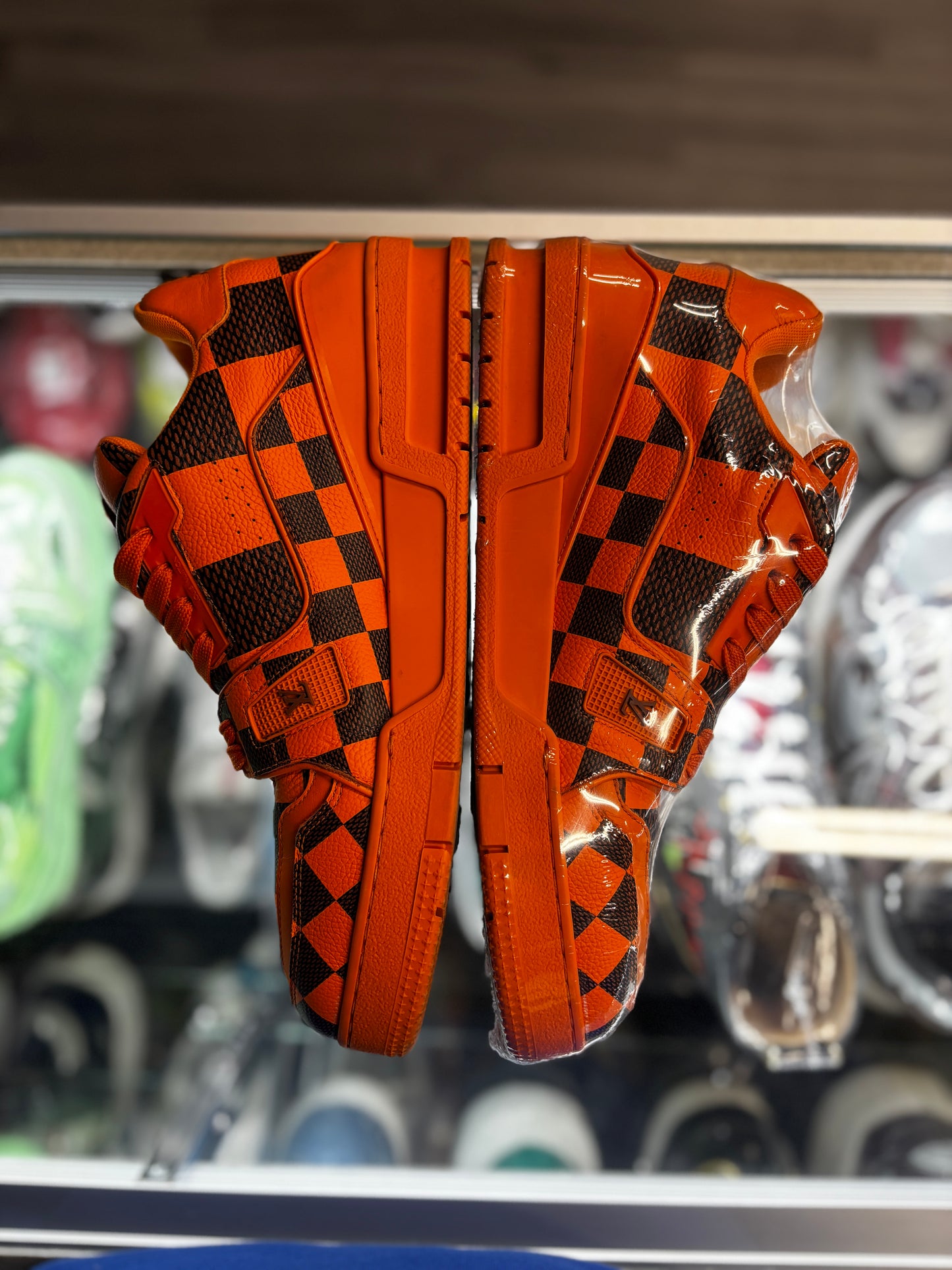 Louis Vuitton LV Trainer Damier "Orange"