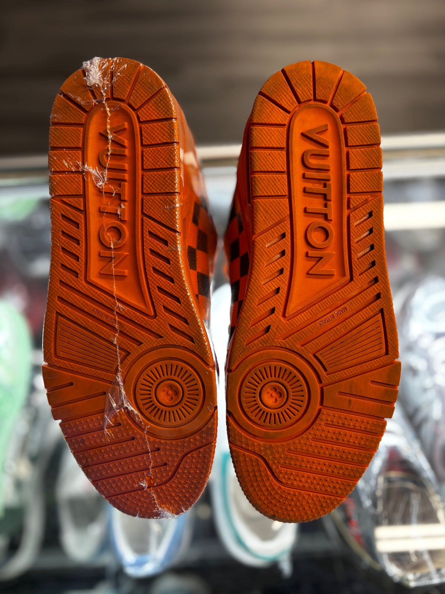 Louis Vuitton LV Trainer Damier "Orange"