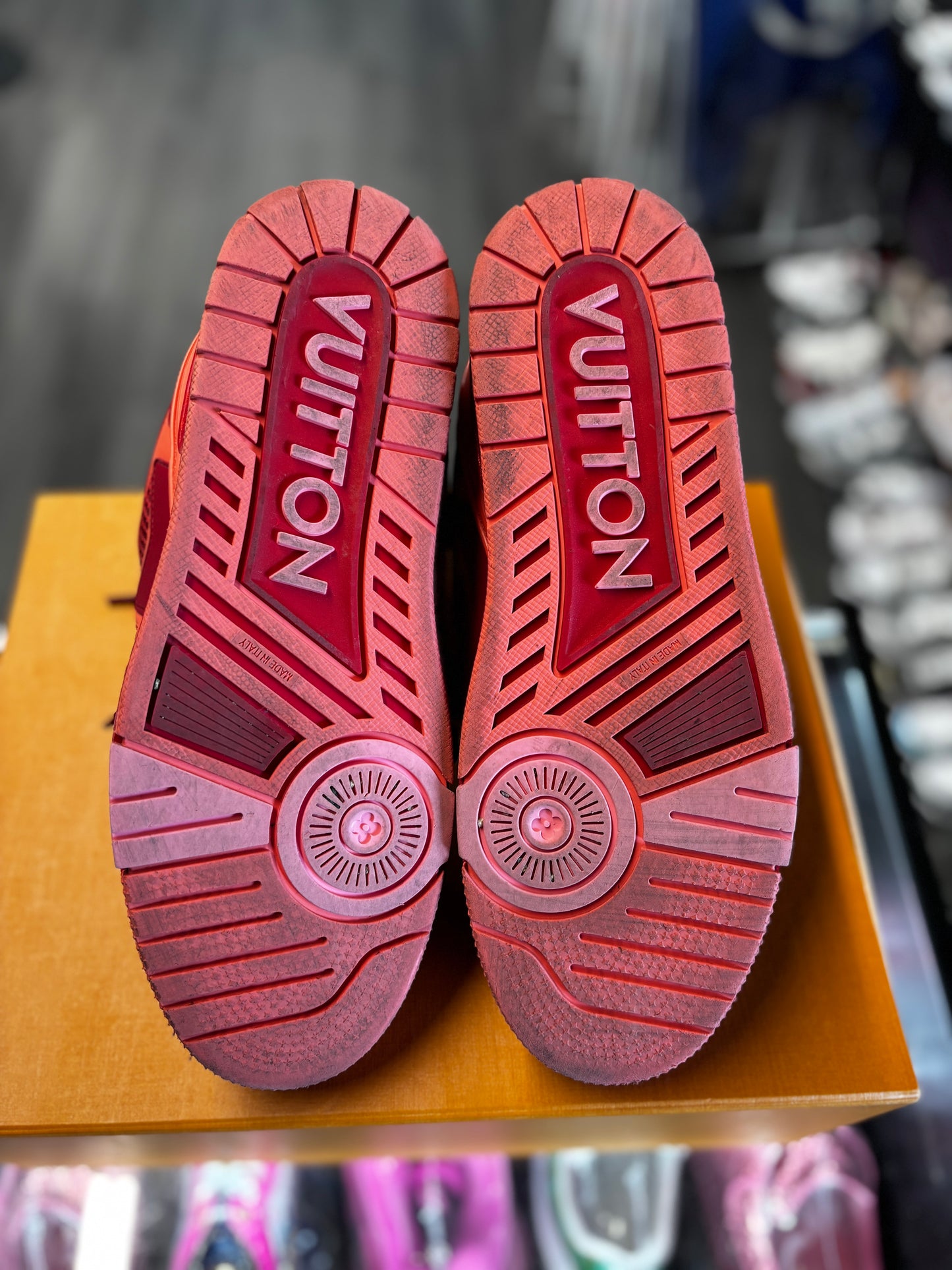 Louis Vuitton LV Skate Sneaker "Red White"