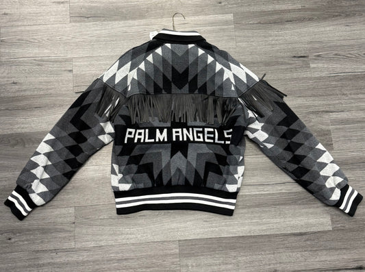 Palm Angels Fringe Jacket "Black/Grey"