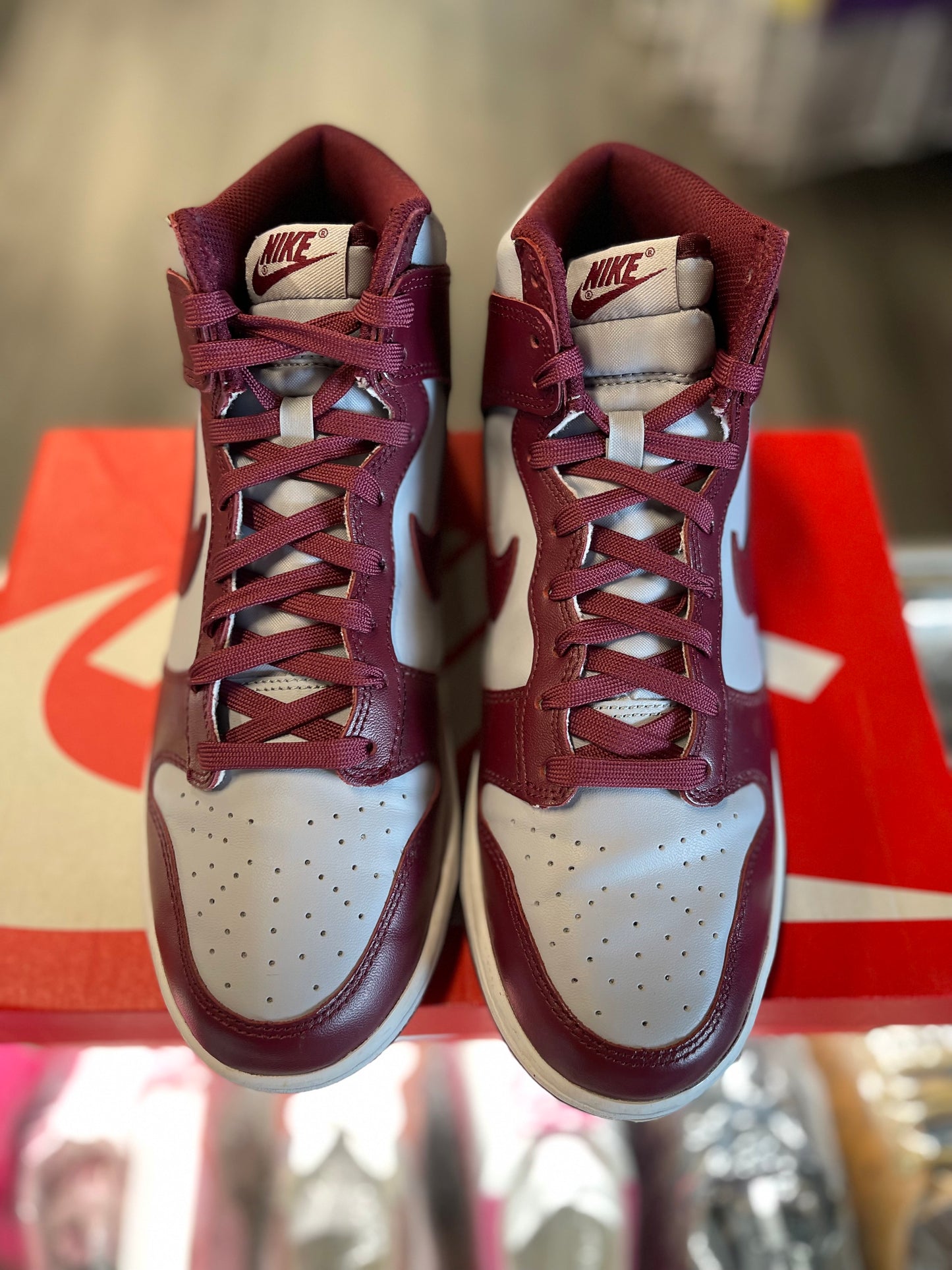 2022 Nike Dunk High Retro Dark Beetroot