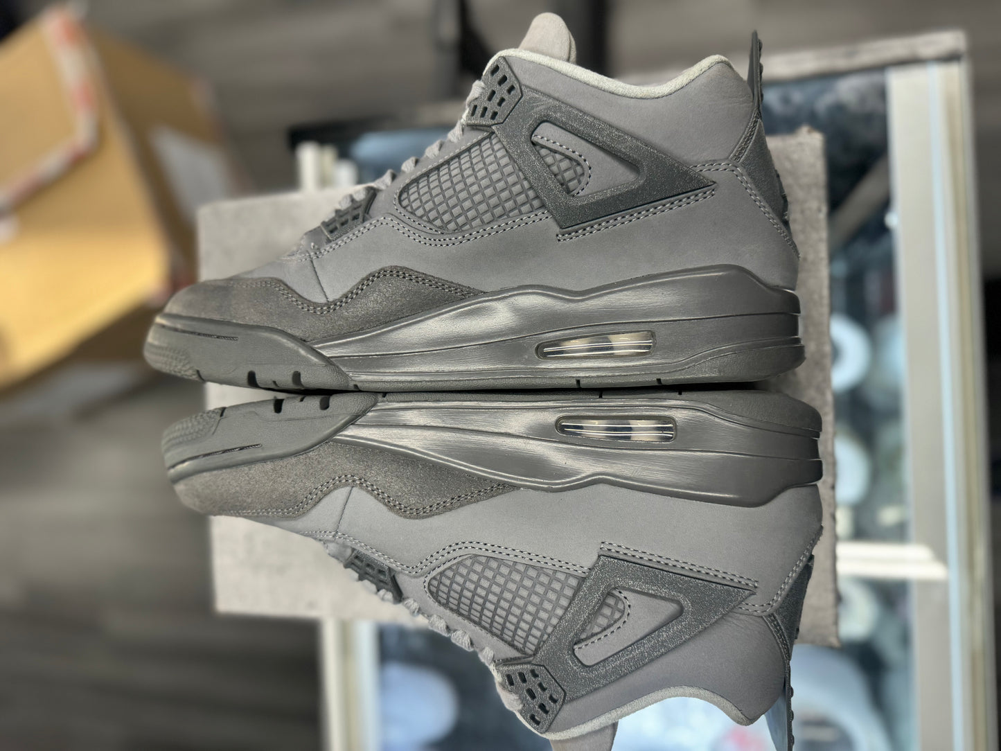 2024 Air Jordan Retro 4 "Paris Olympics Wet Cement"